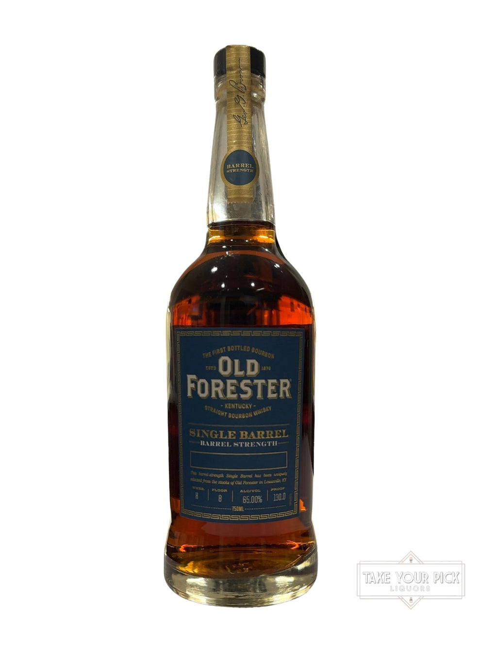 2024 Old Forester Single Barrel Barrel Strength 130 Proof 750ml
