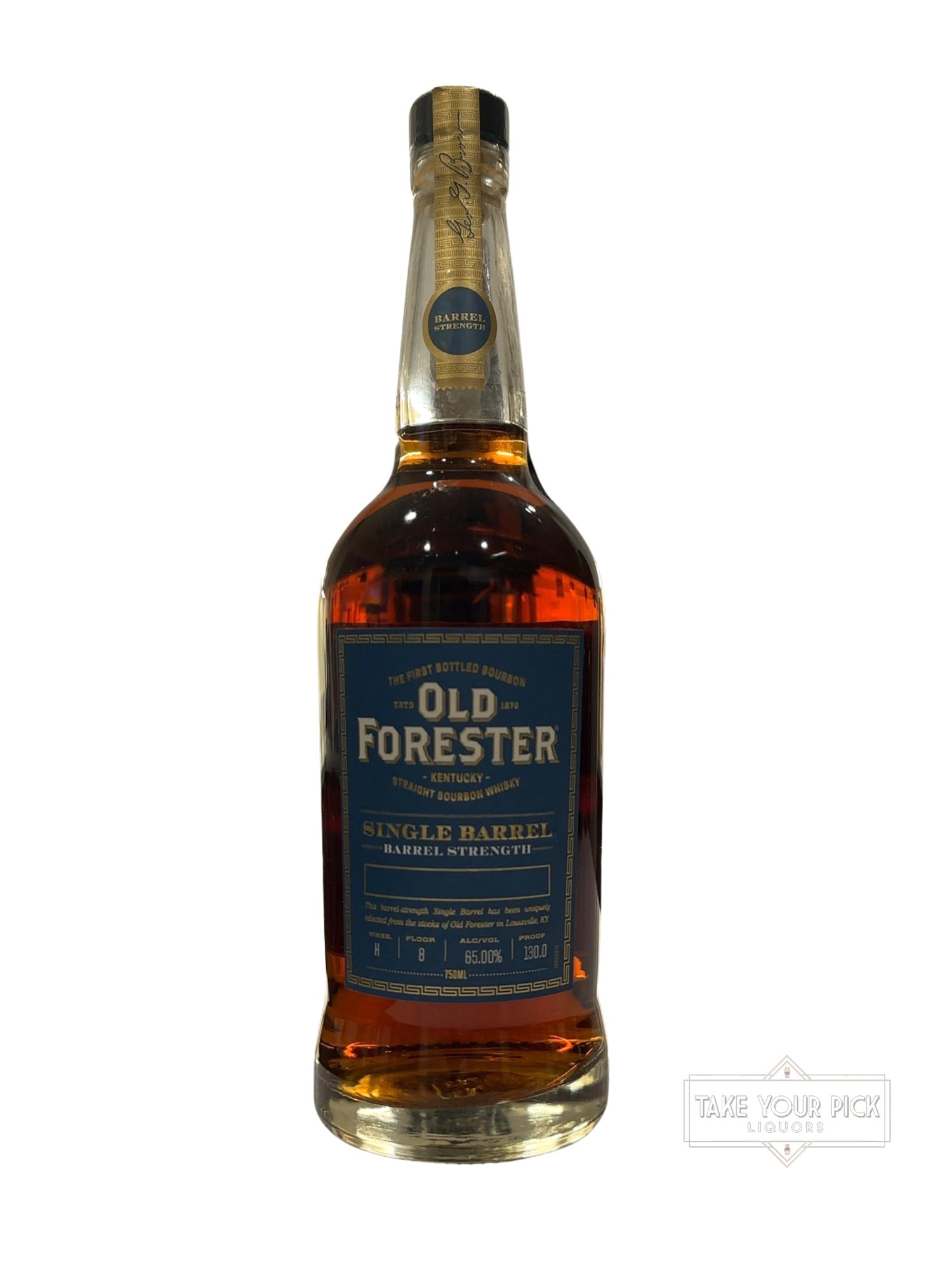2024 Old Forester Single Barrel Barrel Strength 130 Proof 750ml