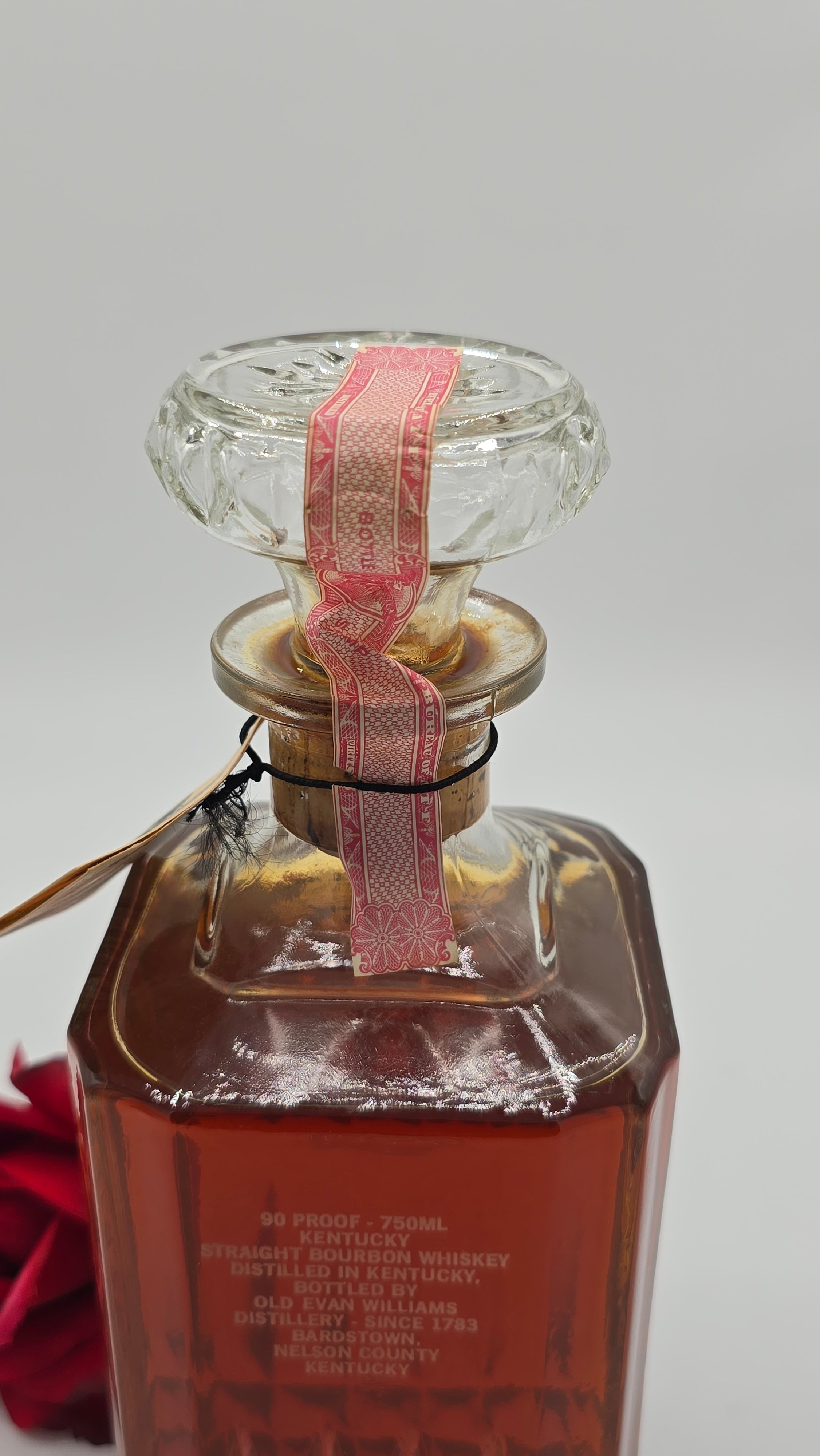 Evan Williams 200th Anniversary Parlor Decanter circa 1984 (Heaven Hill Pre-fire)