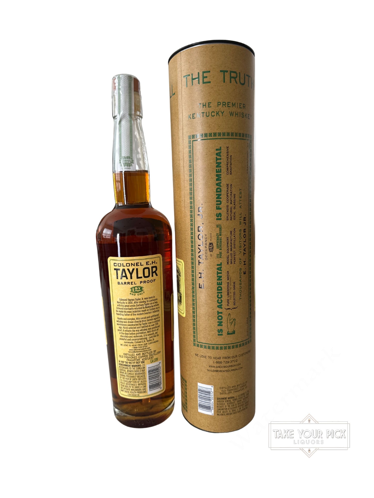 2025  Colonel E.H. Taylor Barrel Proof Uncut & Unfiltered 127.2 Proof 750ml (Batch 14)
