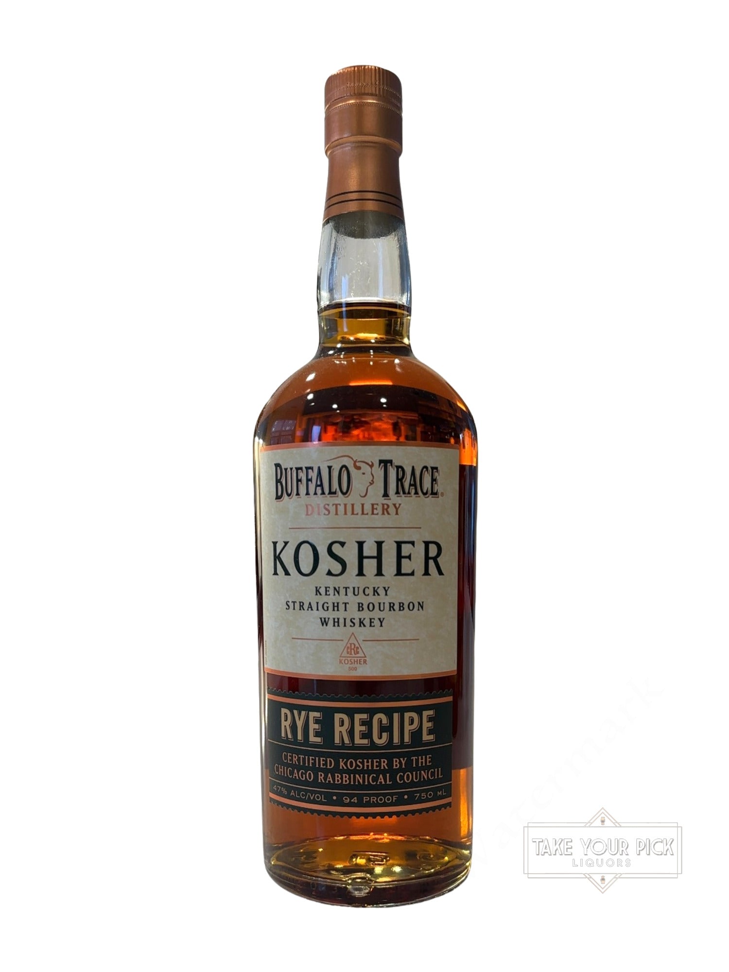 2025 Buffalo Trace Distillery Kosher Bourbon Whiskey 94 Proof
