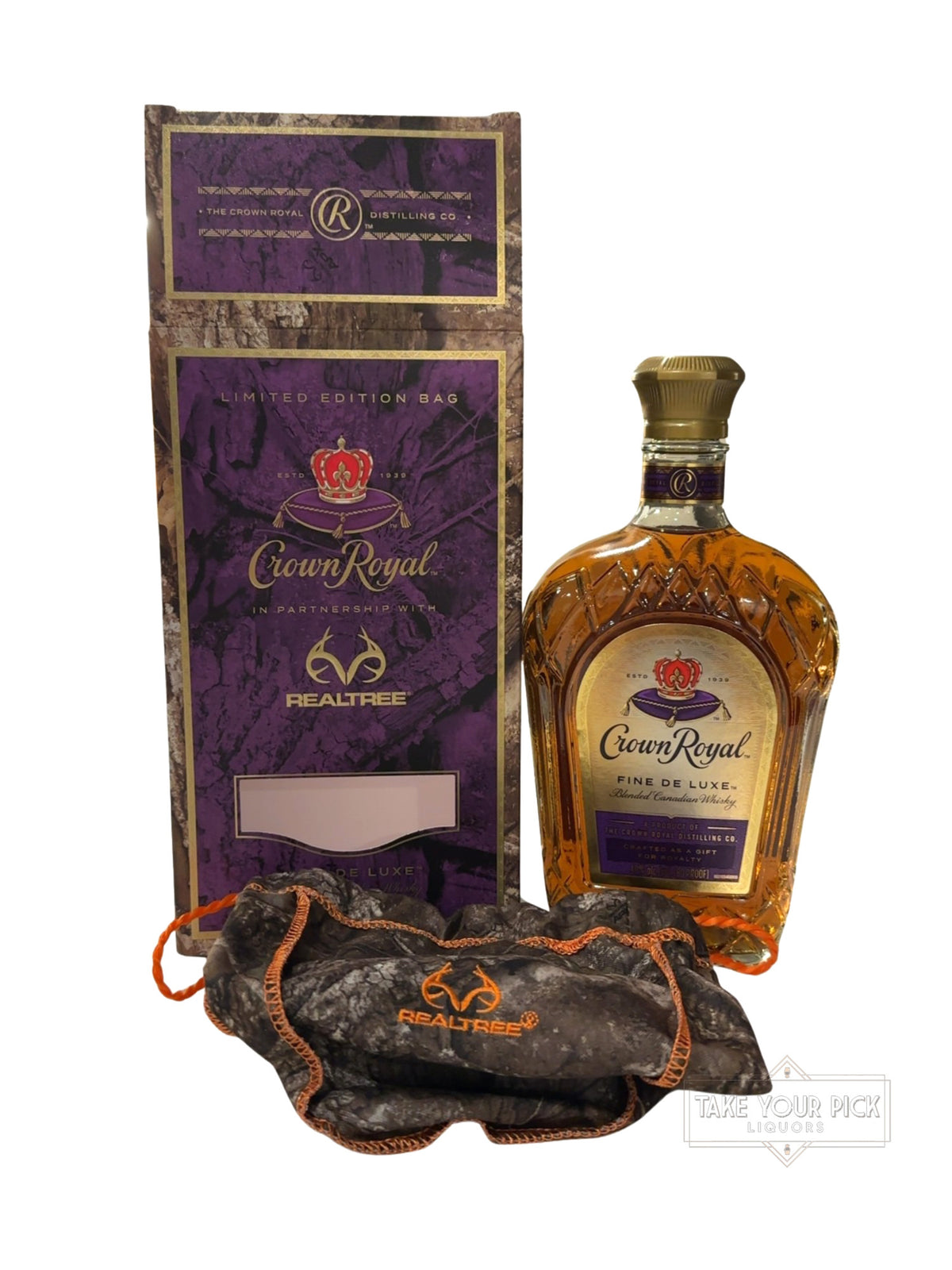 2025 Crown Royal Realtree Camo Whisky 80 Proof 750ml