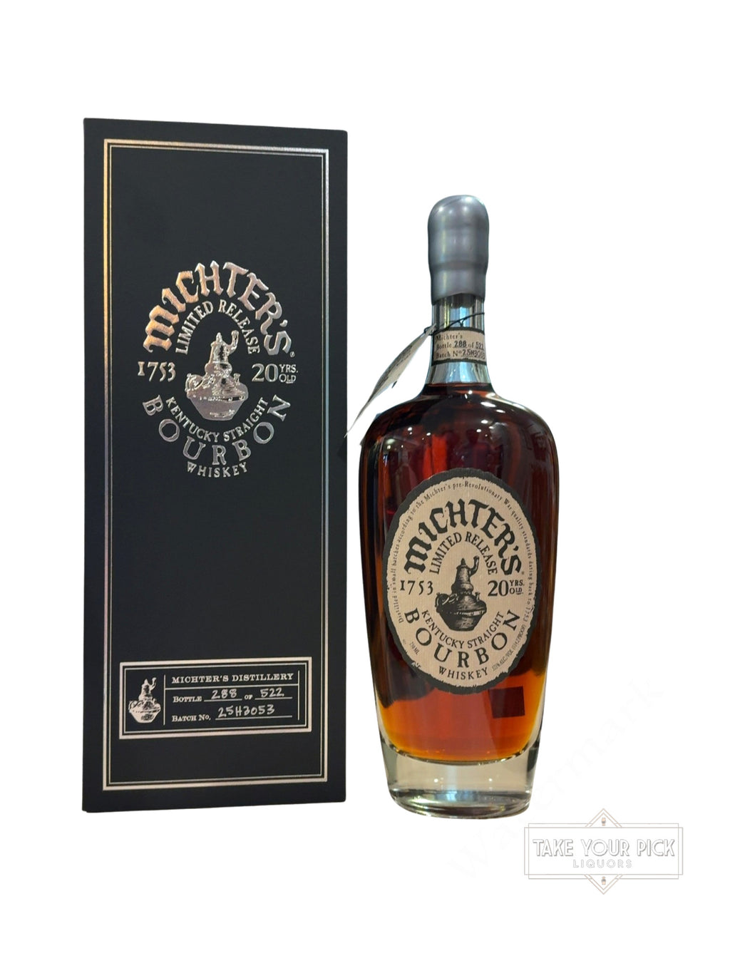 2025 Michter's 20 Year Limited Release Kentucky  114.2 Proof 750ml (Missing outer box)