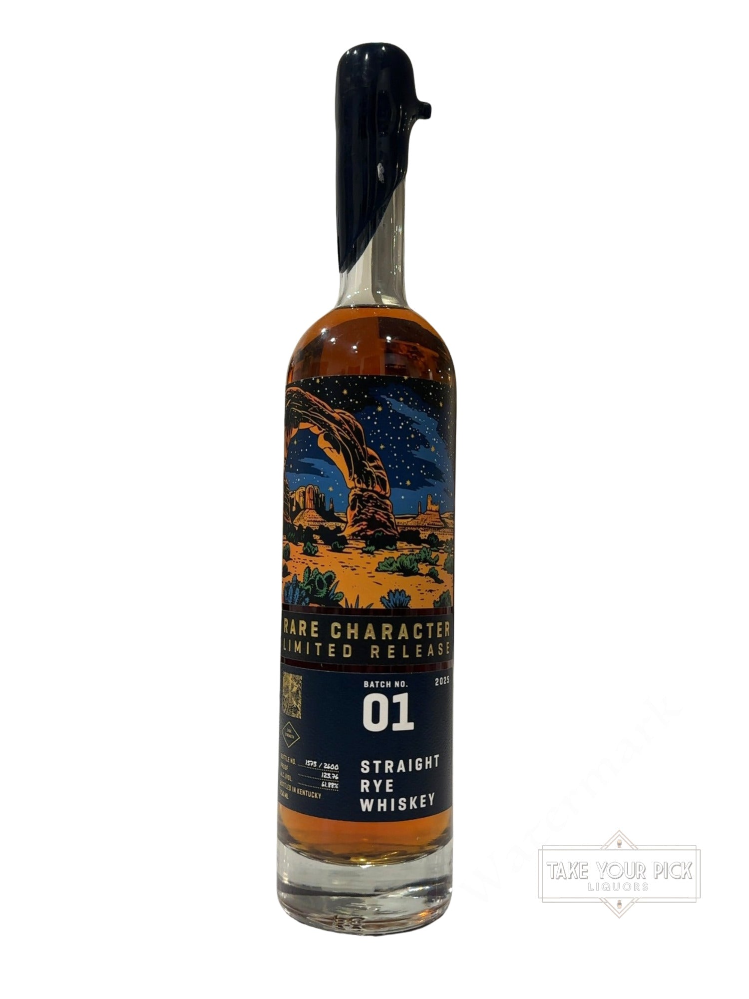 2025 Rare Character Limited Release Straight Rye Whiskey 123.76 Proof