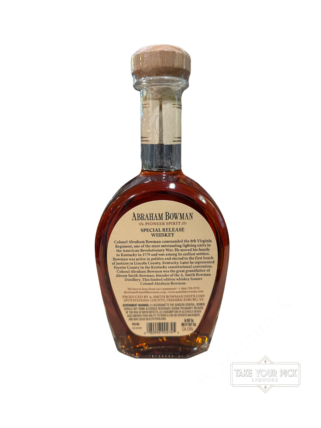 2026 Abraham Bowman Hungarian Oak 115 Proof 750ml