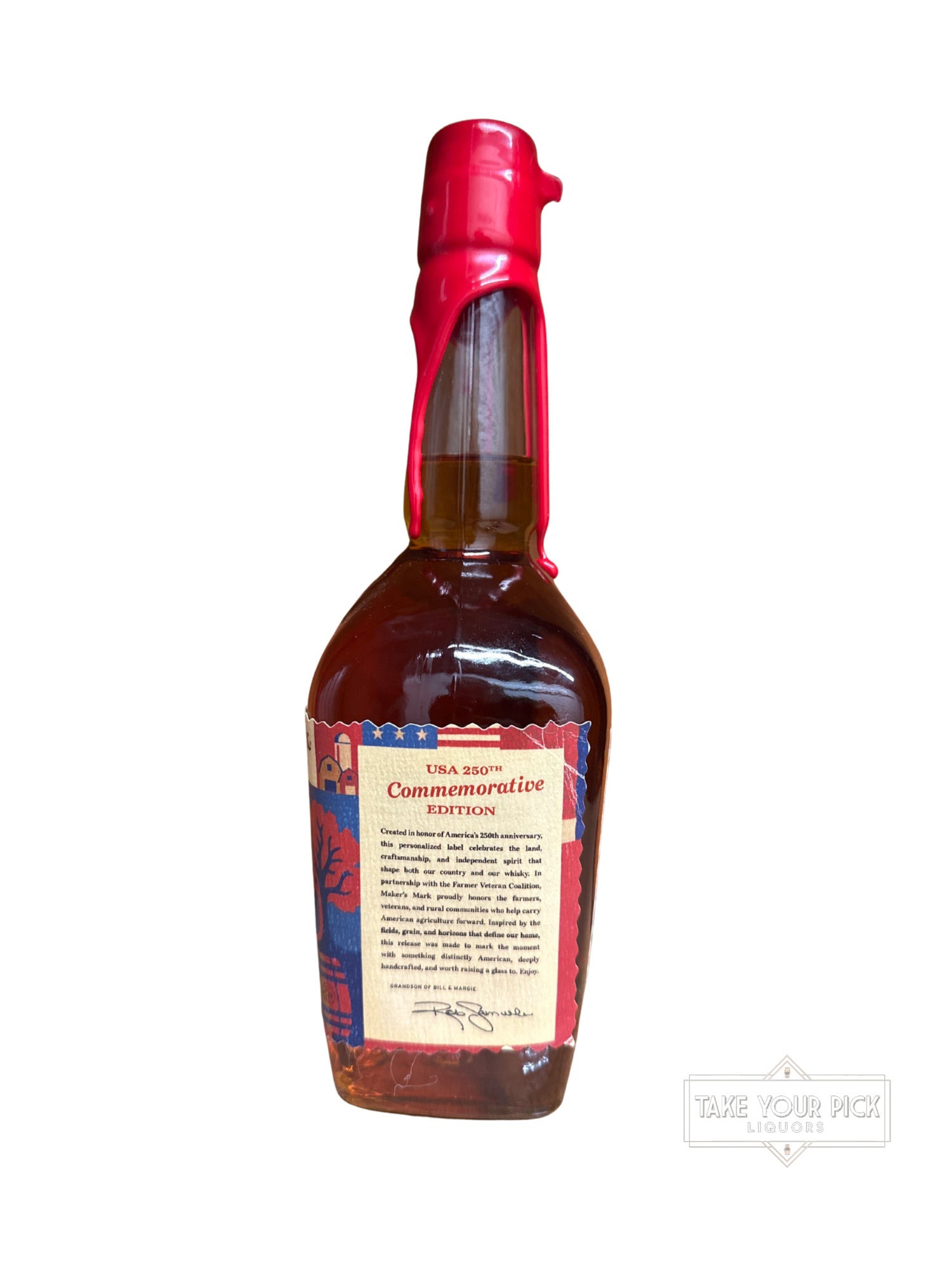 2026 Maker's Mark USA 250th Commemorative Edition 90 Proof 750ml