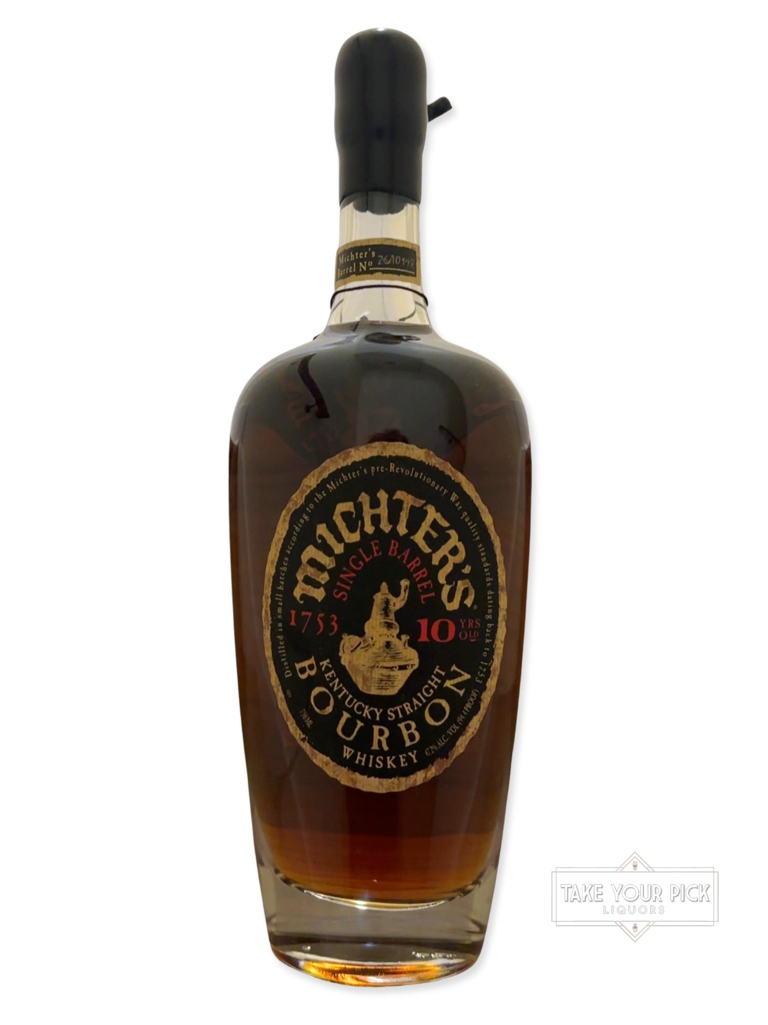2026 Michter's Single Barrel 10 Years Old Kentucky Straight Bourbon Whiskey 94.4 Proof