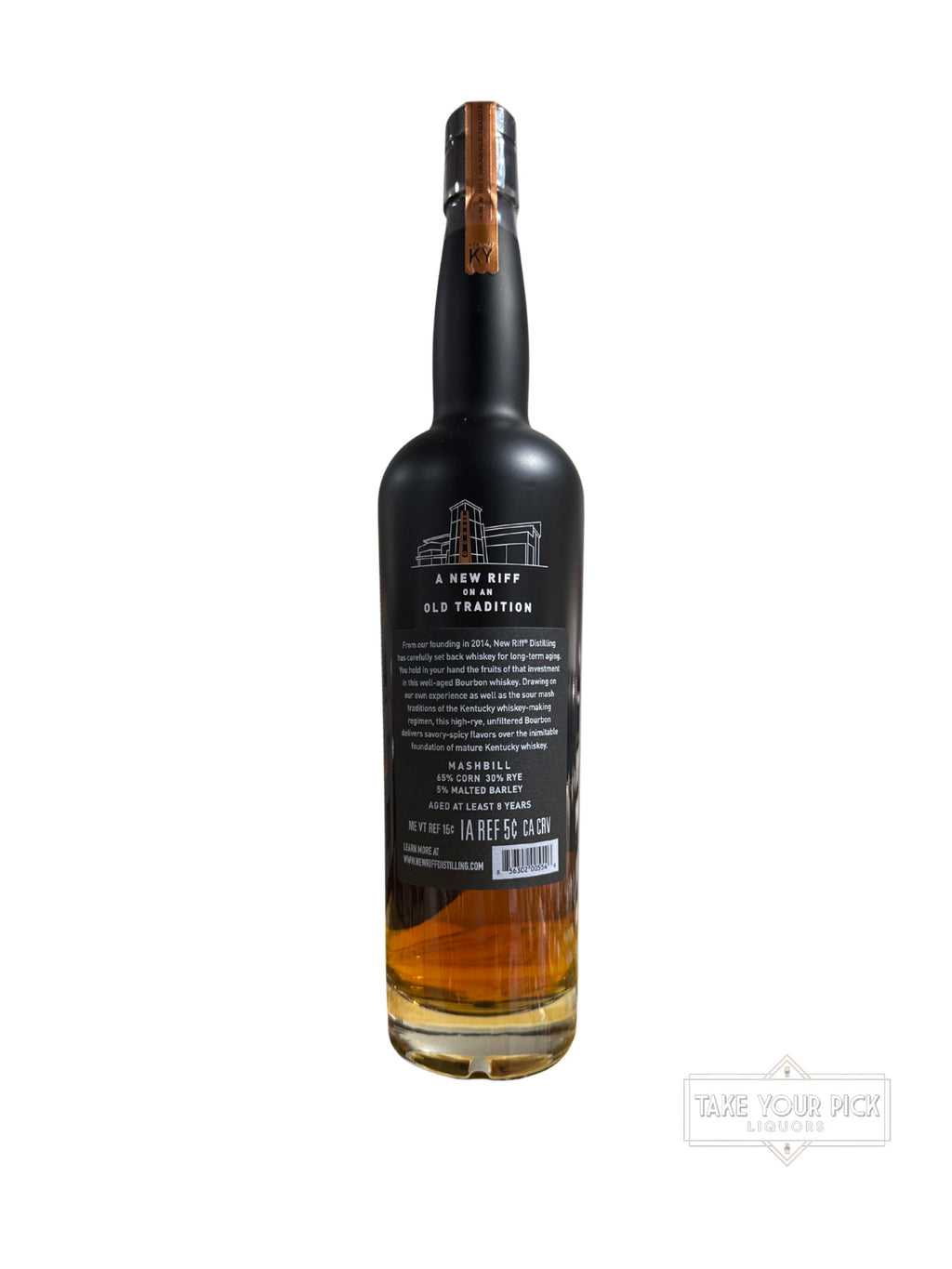 2026 New Riff Kentucky Straight Bourbon Whiskey 100 Proof 750ml