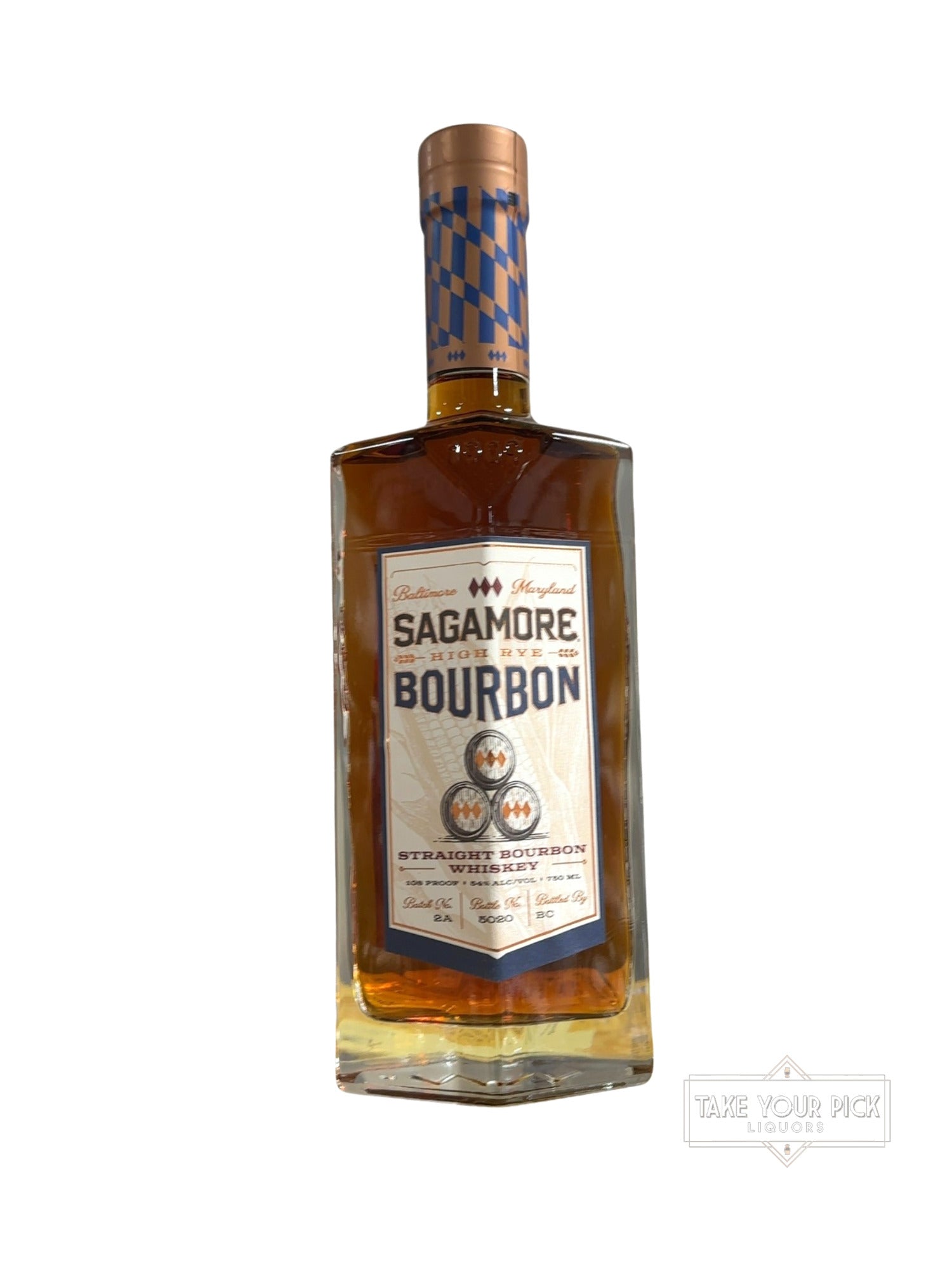 2026 Sagamore High Rye Bourbon 108 Proof 750ml
