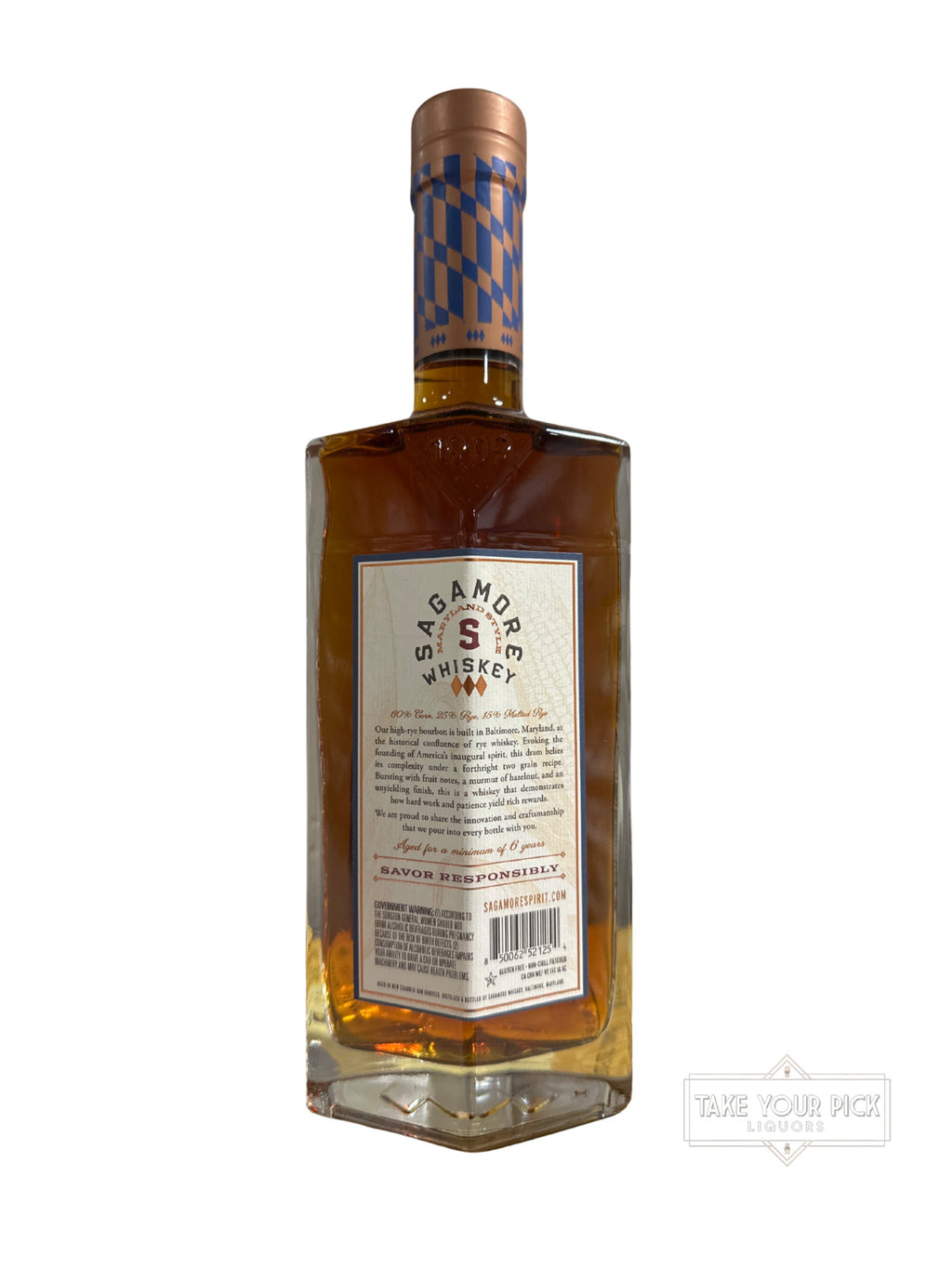 2026 Sagamore High Rye Bourbon 108 Proof 750ml