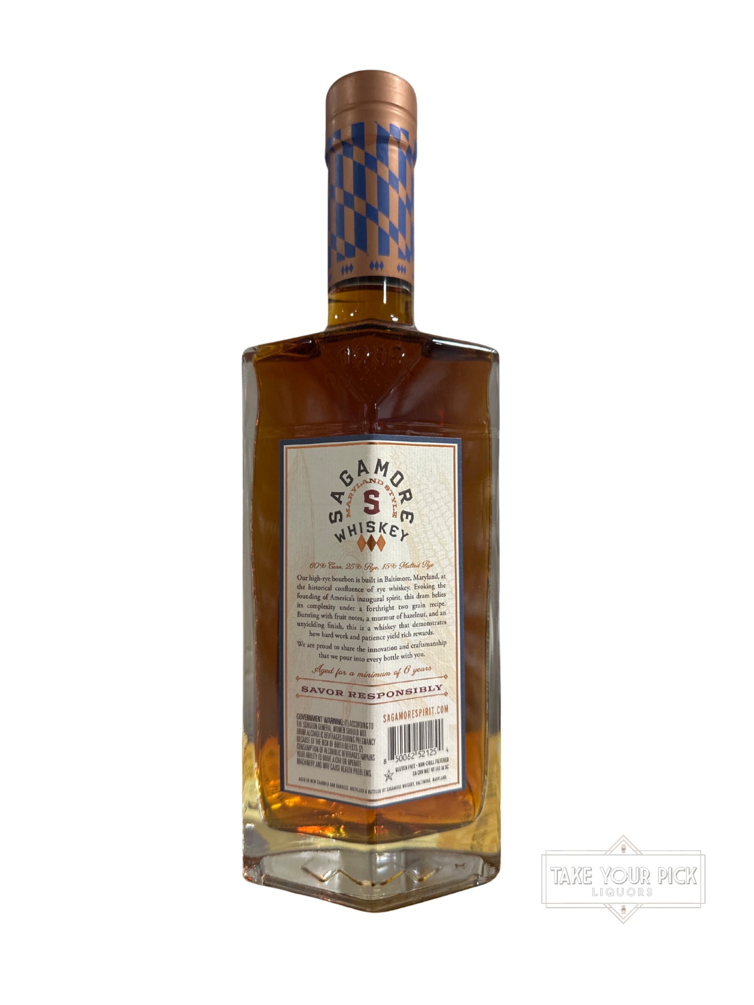 2026 Sagamore High Rye Bourbon 108 Proof 750ml
