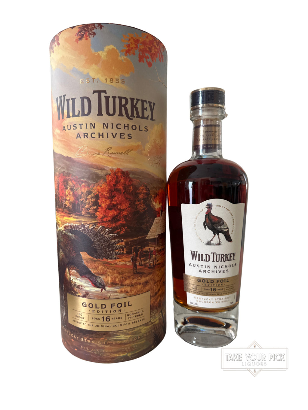 2026 Wild Turkey Austin Nichols Archives Gold Foil Edition 120 Proof 750ml