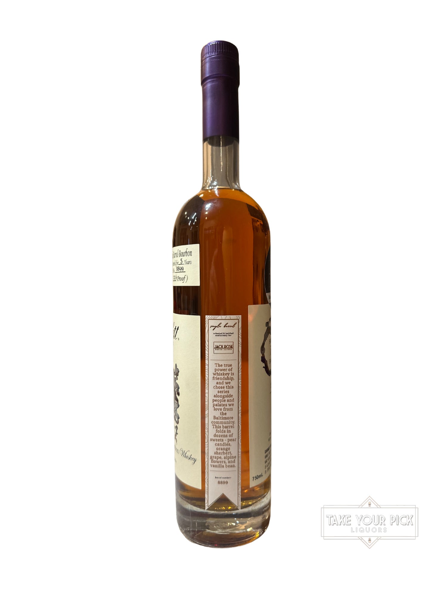 2026 Willett WFE Jack Rose Dining Saloon Beltway Connection #8899 121.6 Proof 750ml