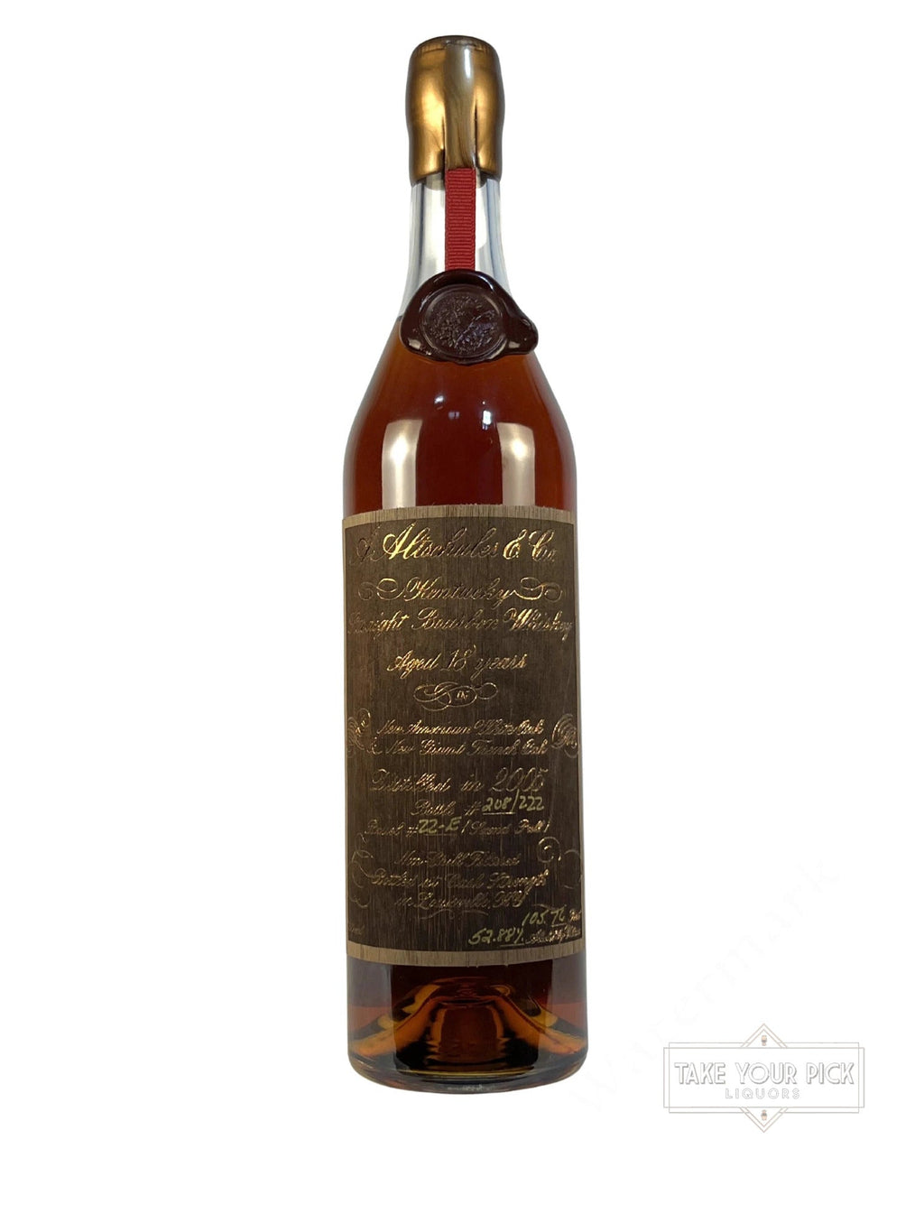 A. Altschuler 18 Yr. Bourbon 22-E
