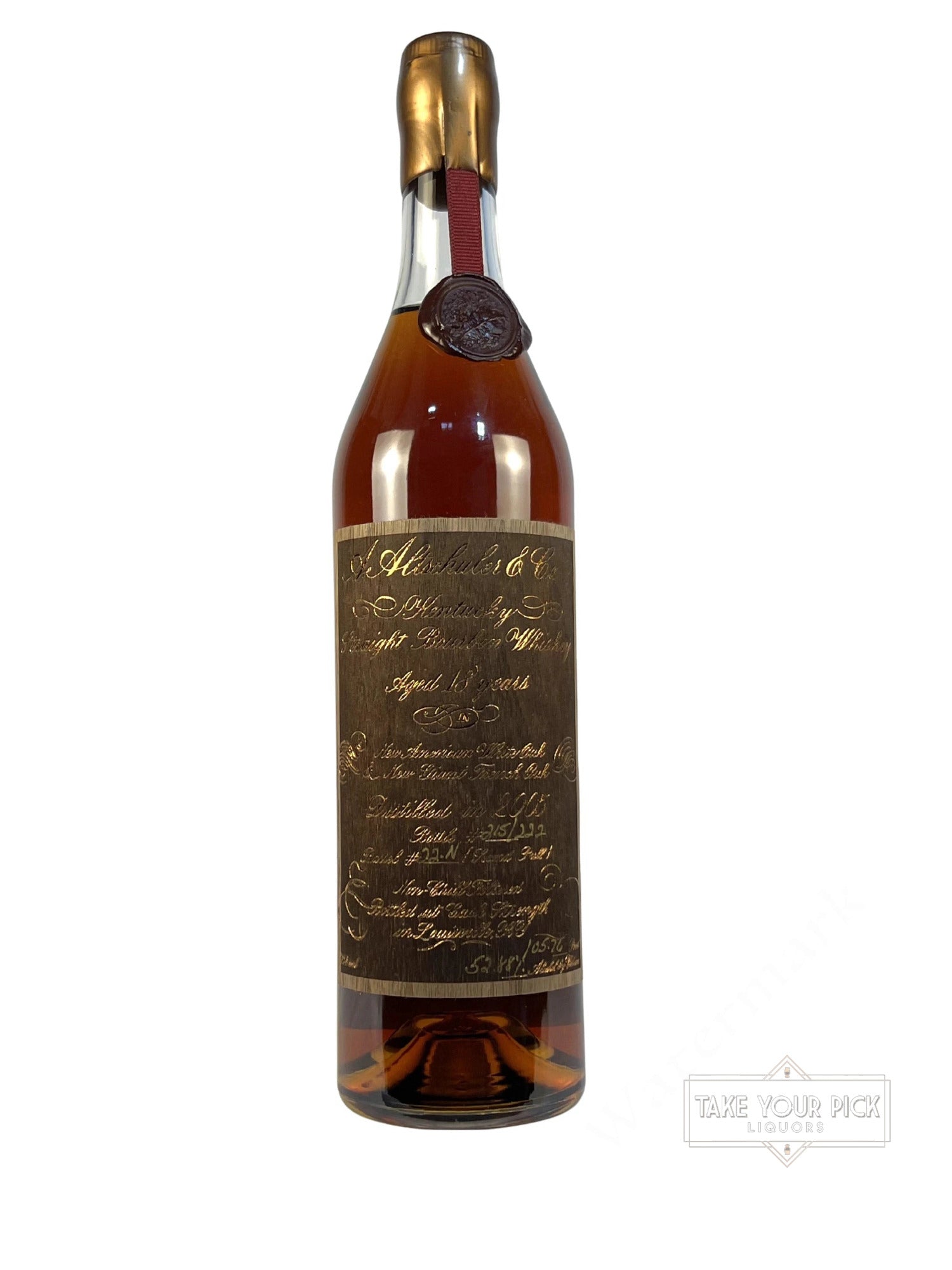 A. Altschuler 18 Yr. Bourbon 22-N