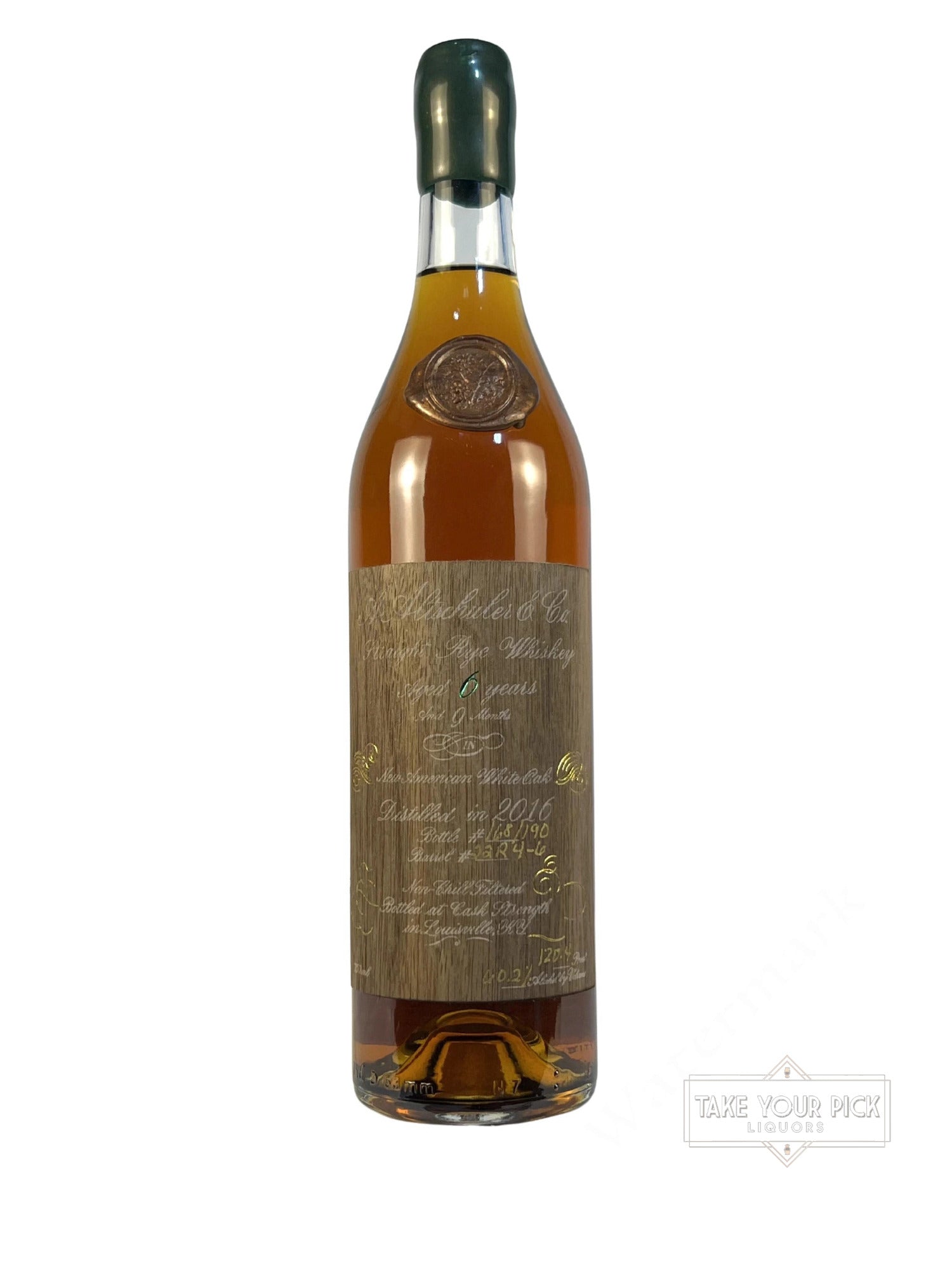 A. Altschuler 6 Yr. Straight Rye Whiskey