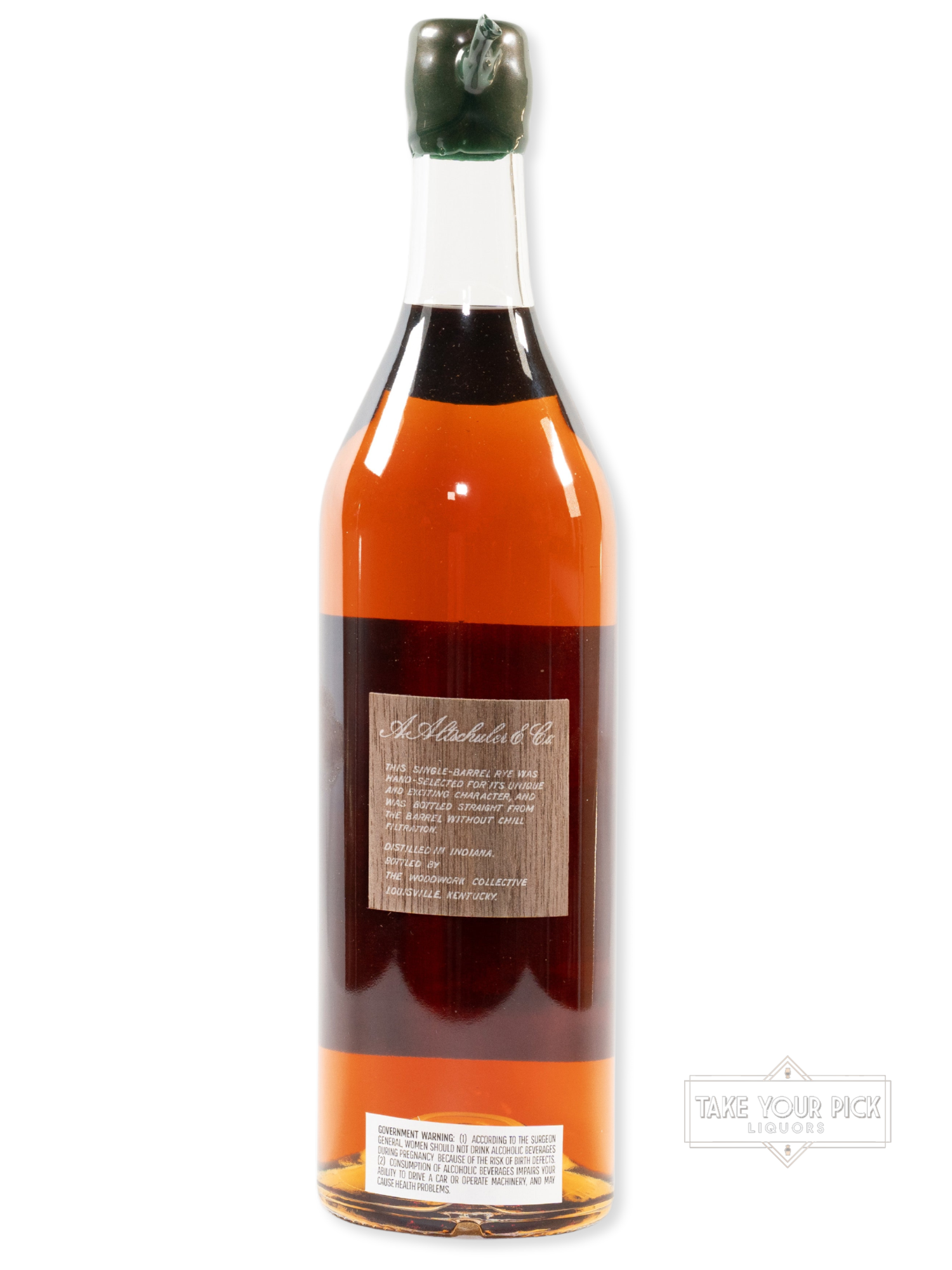 A. Altschuler 7 Year Rye, 117.46 proof, Barrel 22-R3