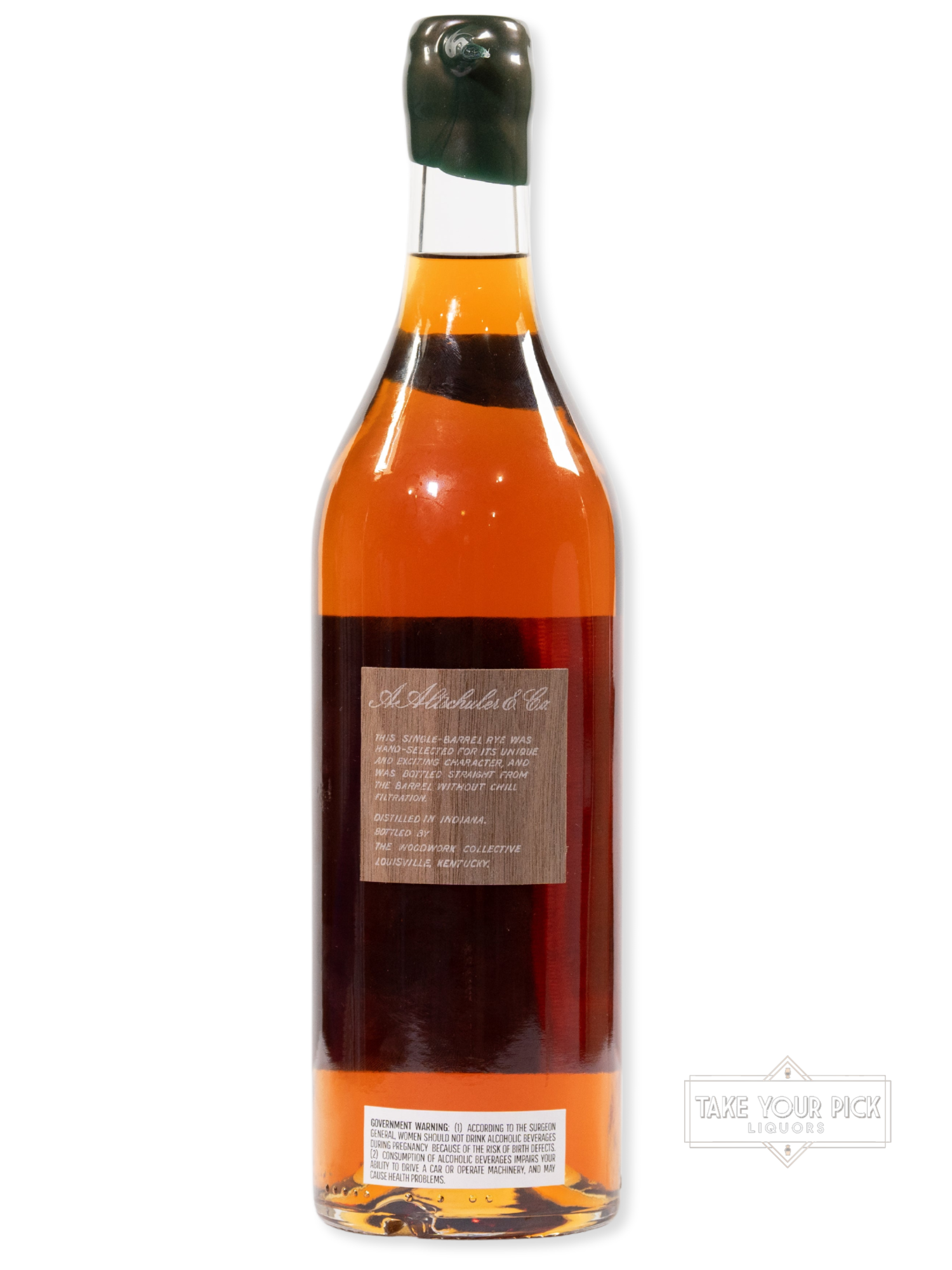 A. Altschuler 8 Year Rye, 106.6 proof, Barrel 22-R51-1