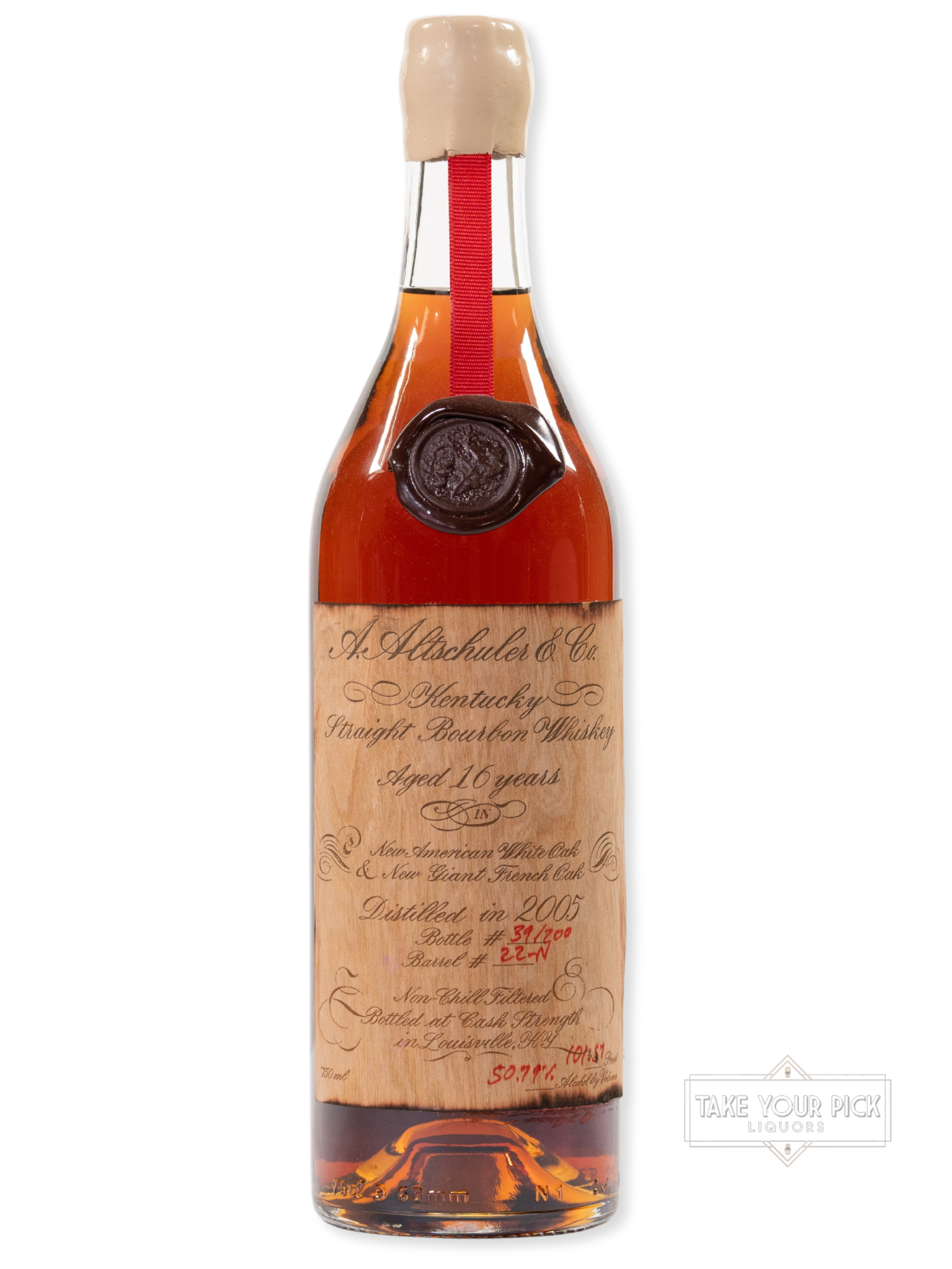 A. Altschuler and Co. 16 Year New American and New French Oak 101.57 pf MAWLS 22-N