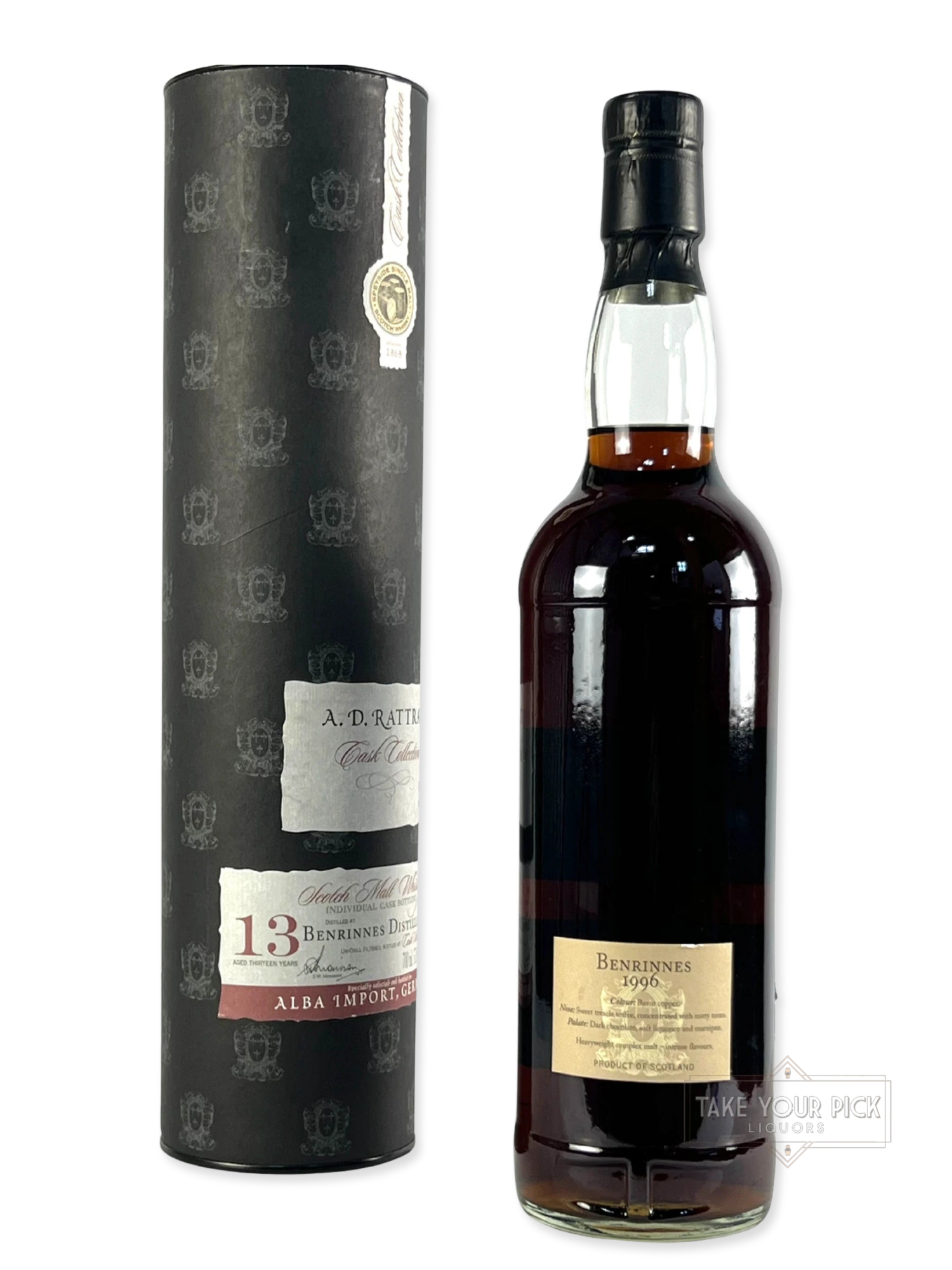 AD Ratray Benrinnes 13-year 2010 - 114 Proof