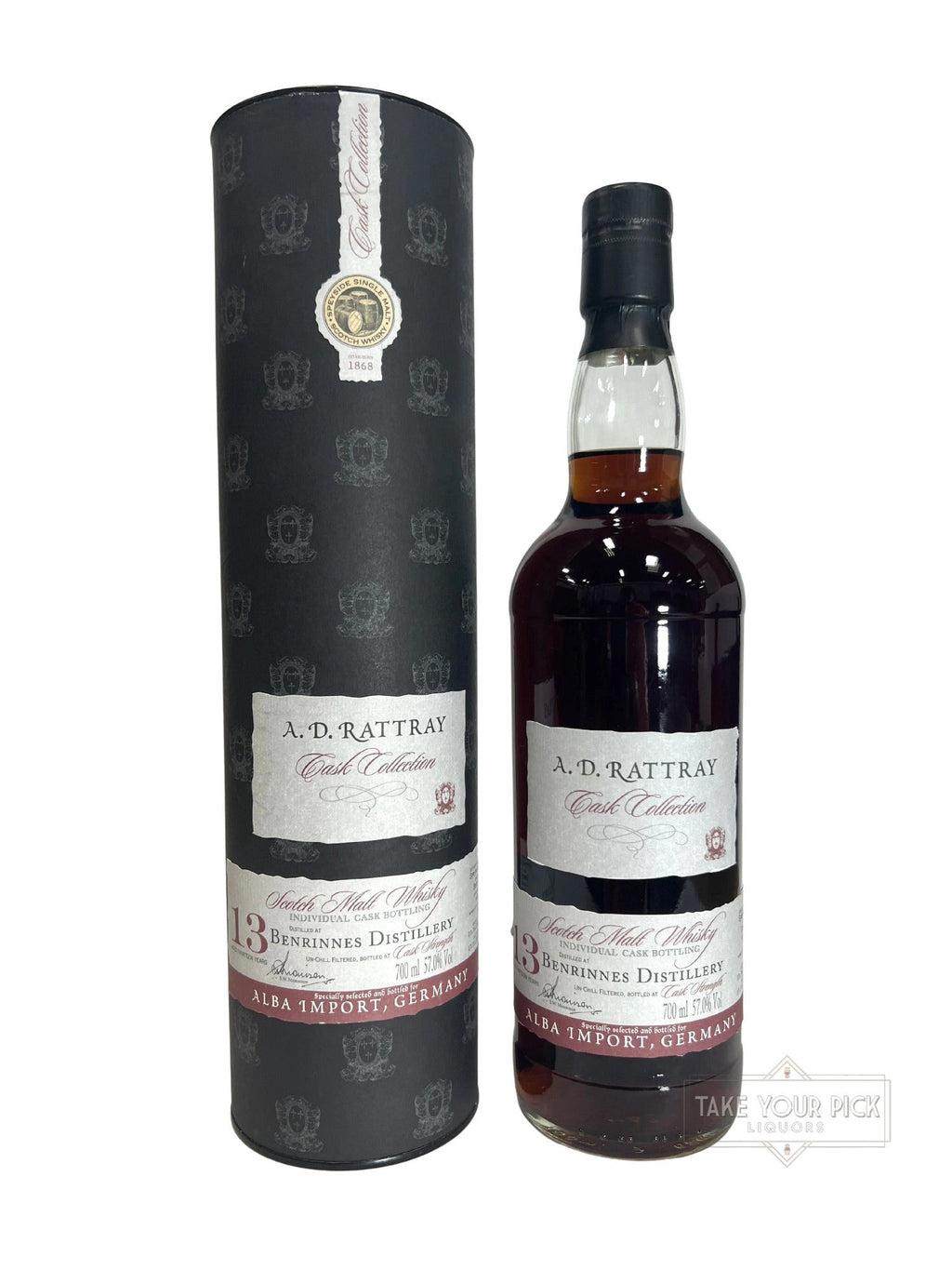 AD Ratray Benrinnes 13-year 2010 - 114 Proof