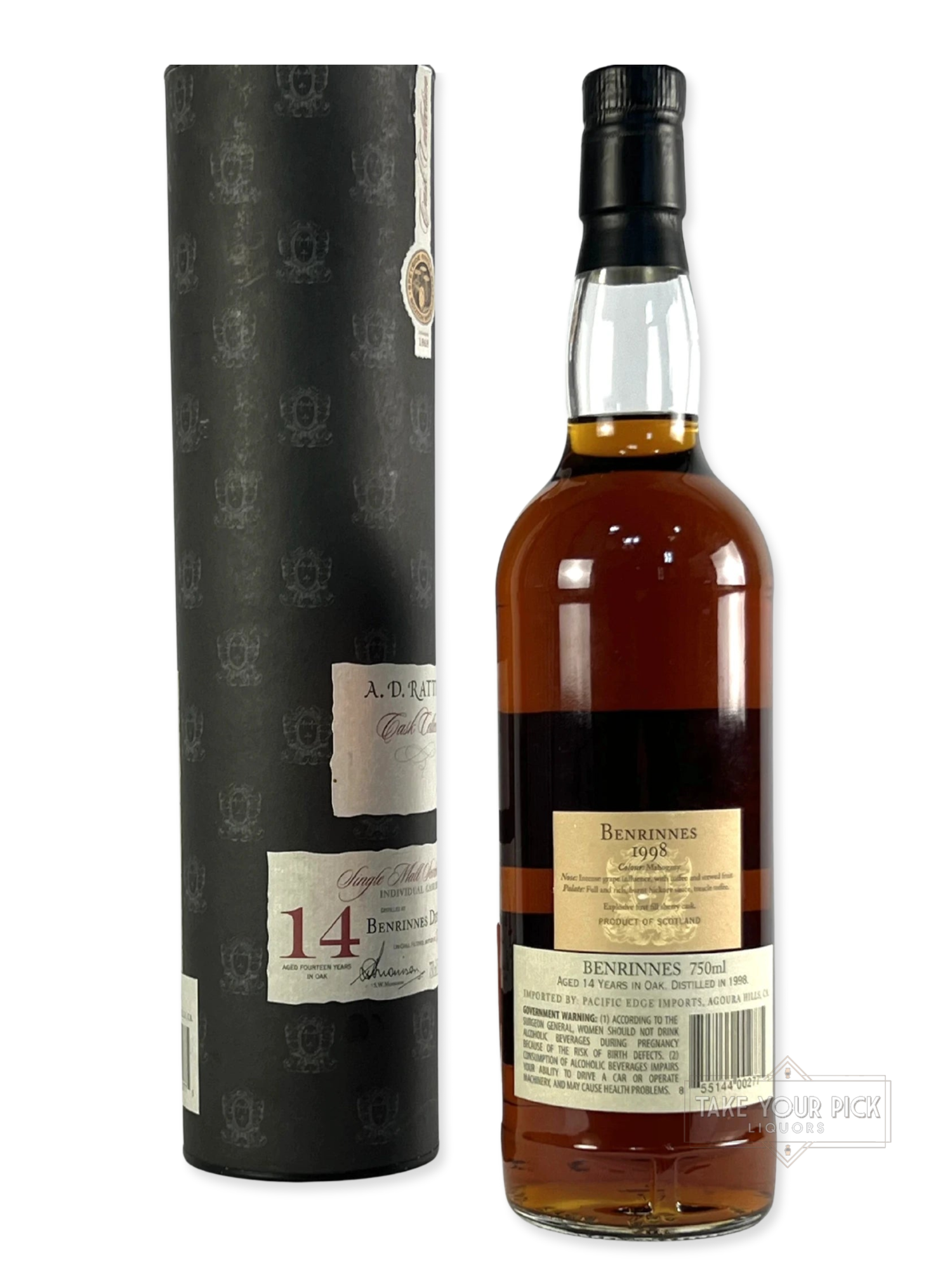 AD Rattray 14-year 2012 - 110.4 Proof