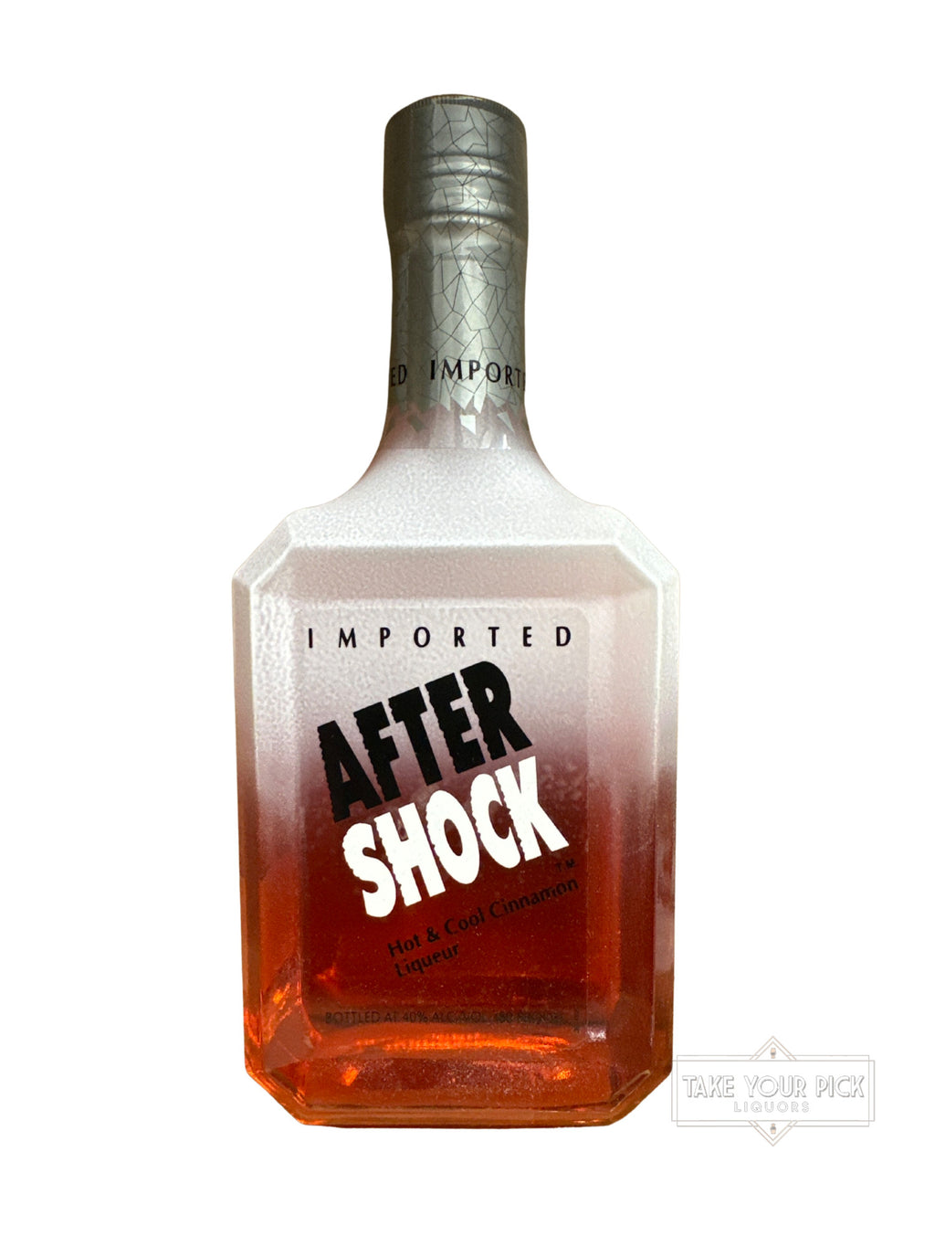 AFTER SHOCK Hot & Cool Cinnamon Liqueur 80 Proof 375ml