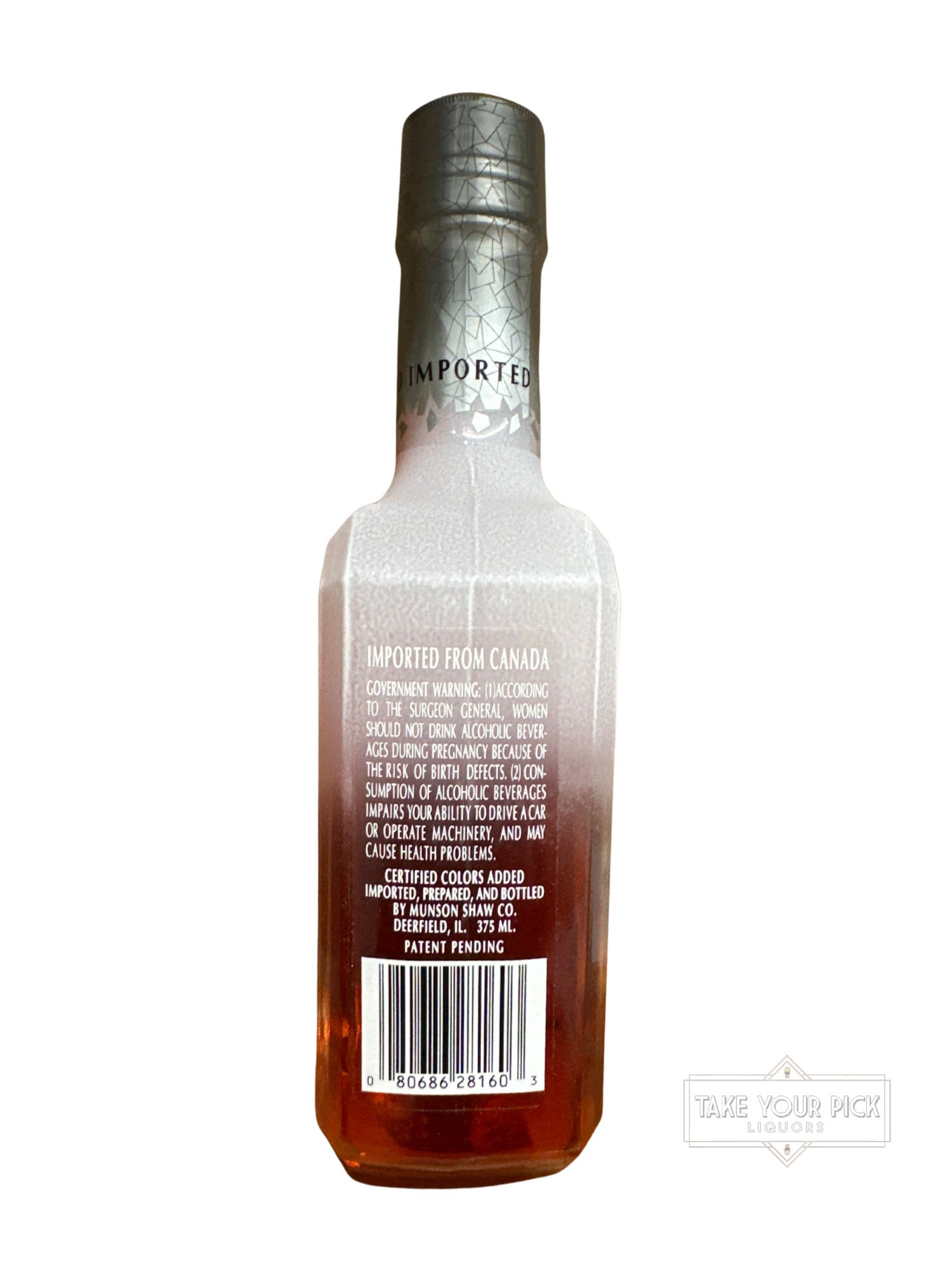 AFTER SHOCK Hot & Cool Cinnamon Liqueur 80 Proof 375ml