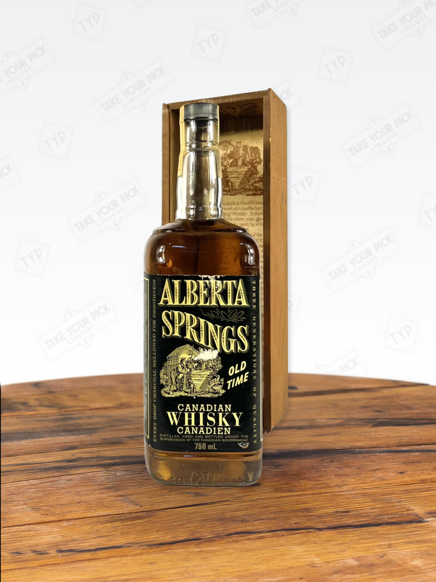 Alberta Springs Old Time Canadian Whisky 1979