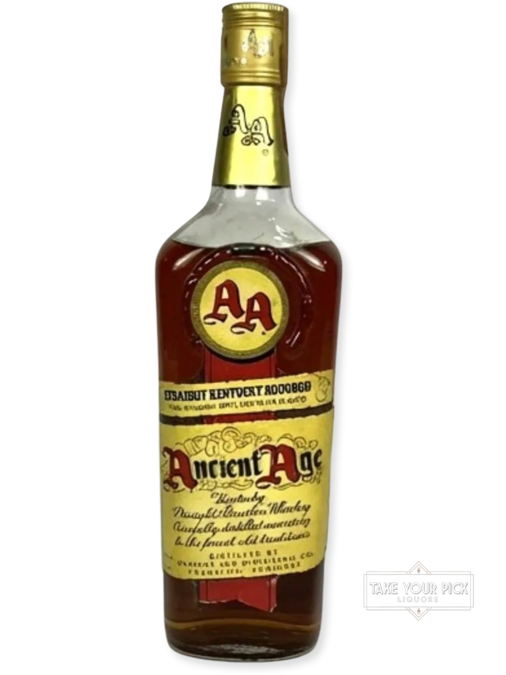 Ancient Age 1972 - 86 Proof - Bottle Front