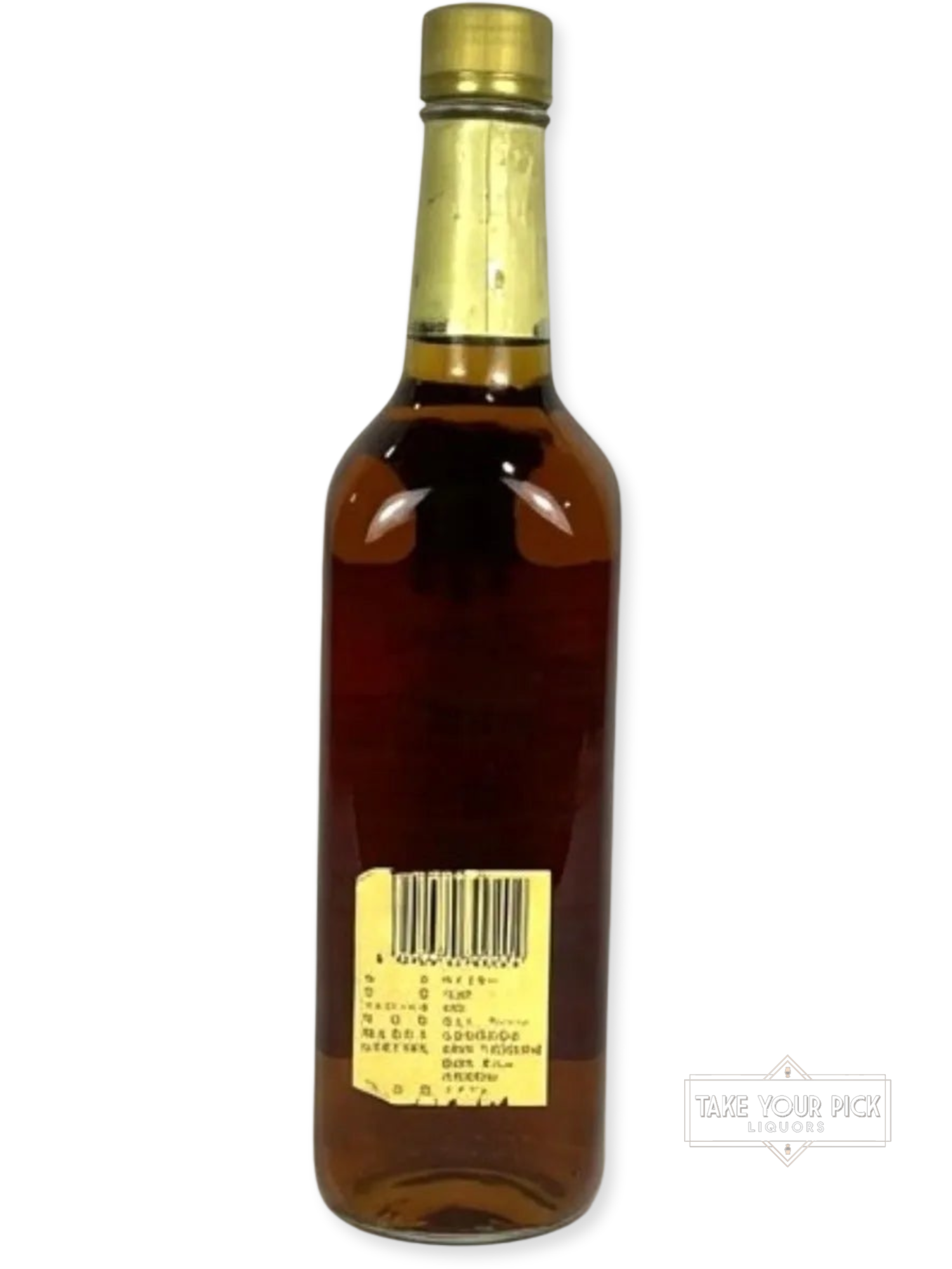 Ancient Ancient Age 10-year 1989 - 86 Proof - Bottle Back