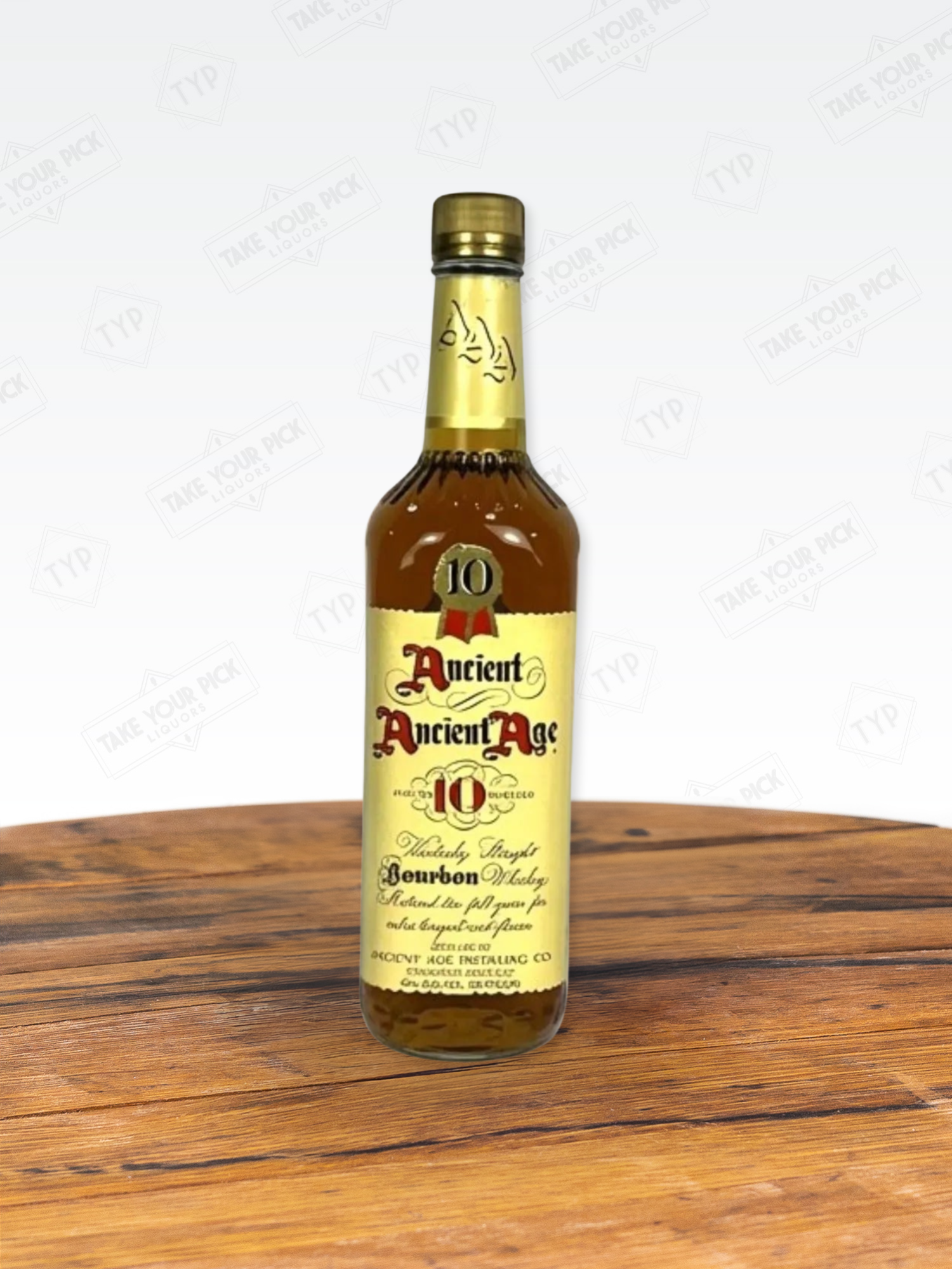 Ancient Ancient Age 10 Year Old Kentucky Straight Bourbon Whiskey 1998