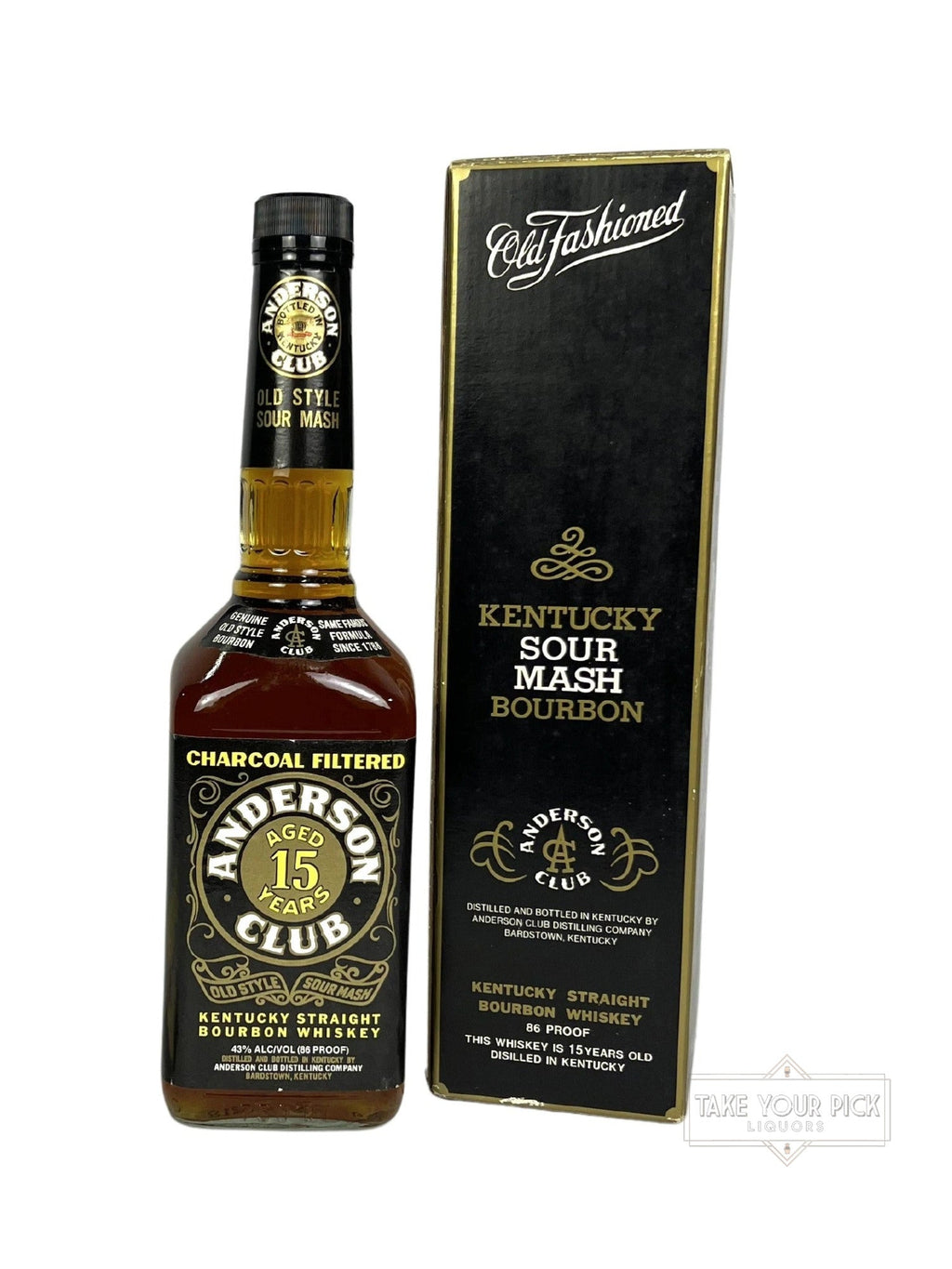 Anderson Club 15-year 1994 (pre-fire) - 86 Proof