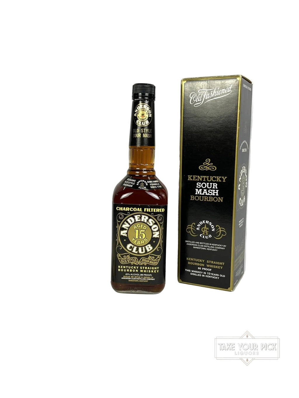 Anderson Club 15-year 1996 (pre-fire) - 86 Proof