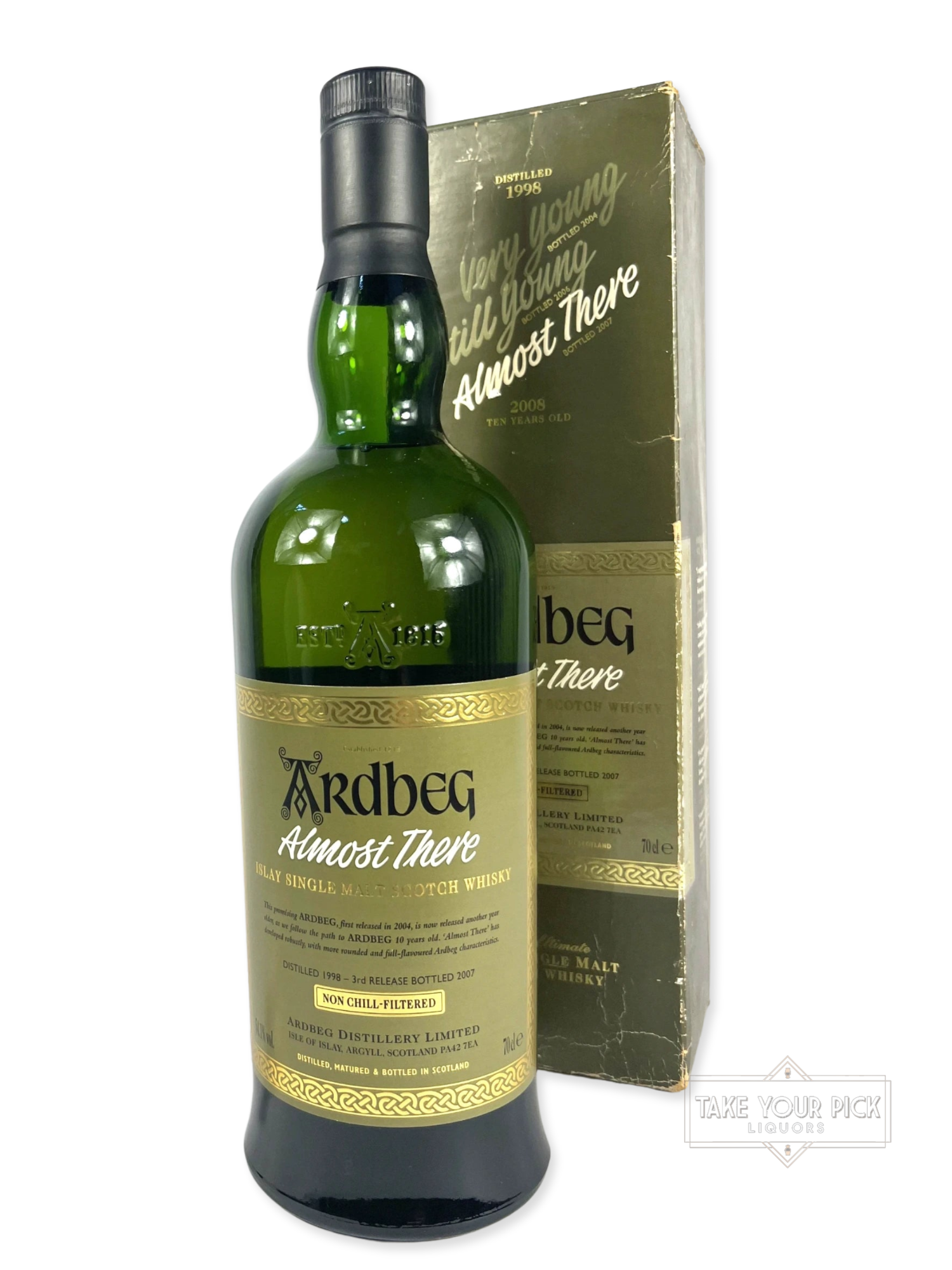 Ardbeg Almost There 2008 - 108.2 Proof