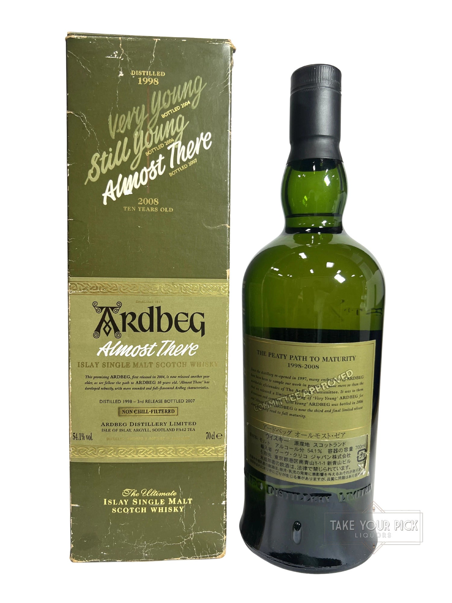 Ardbeg Almost There 2008 - 108.2 Proof