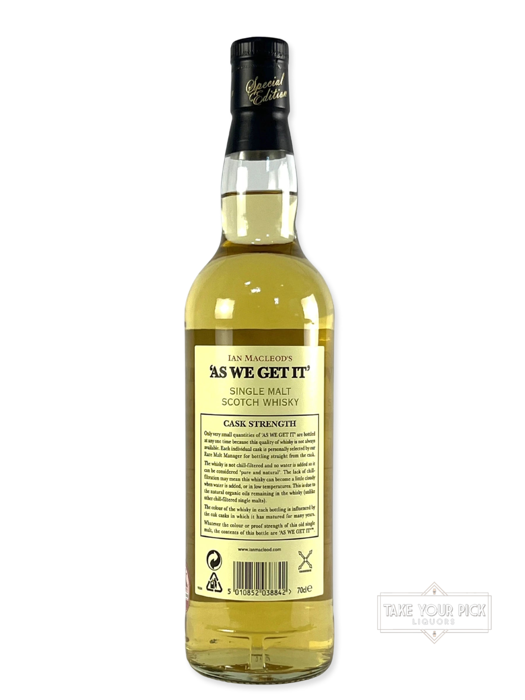 As We Get It Islay Single Malt - 106 Proof