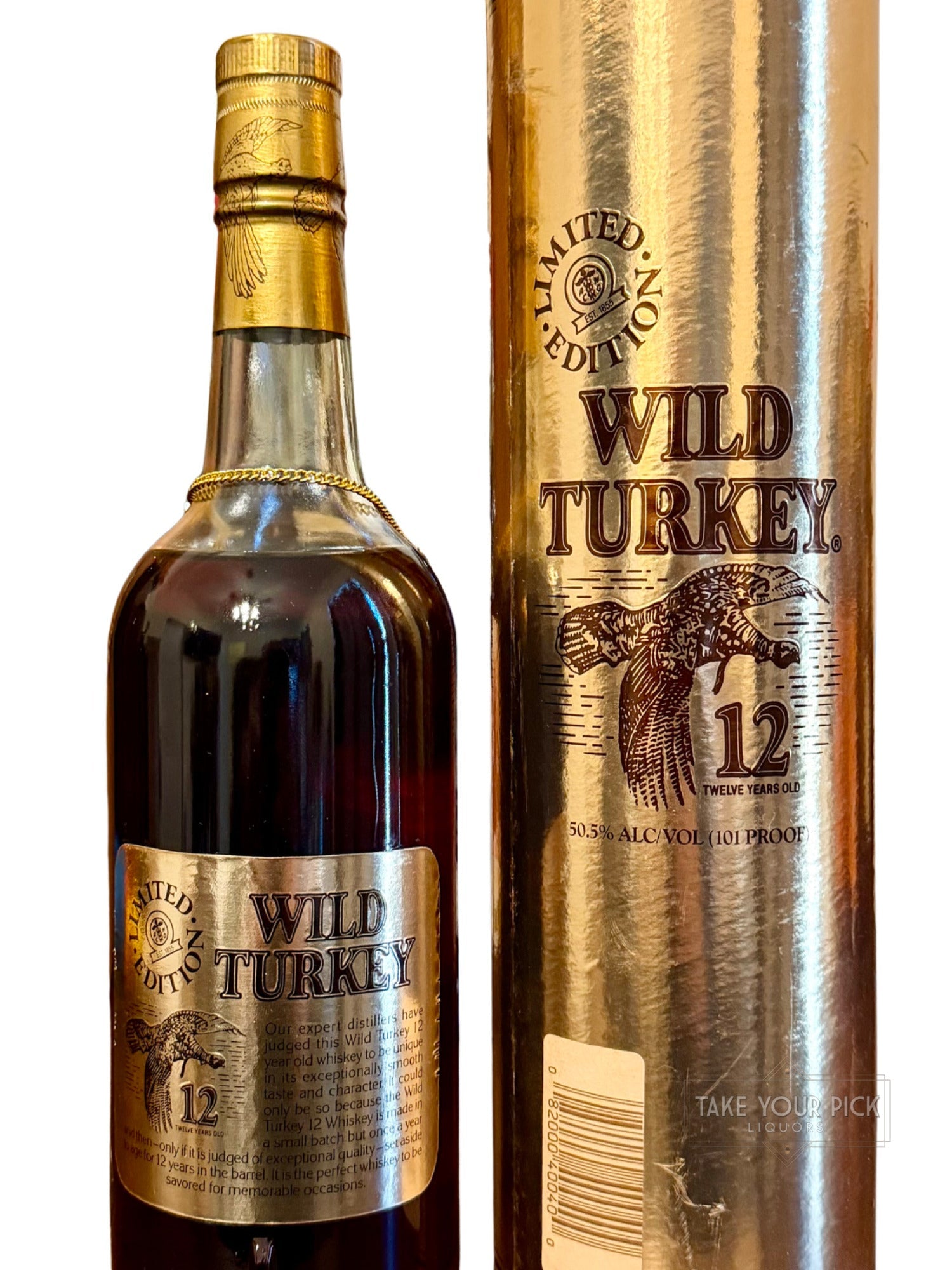 ジ*ル様 Austin Nichols Wild Turkey 12 Years Austin Nichols Distilling Company Wild Turkey 12 Years Old - 101