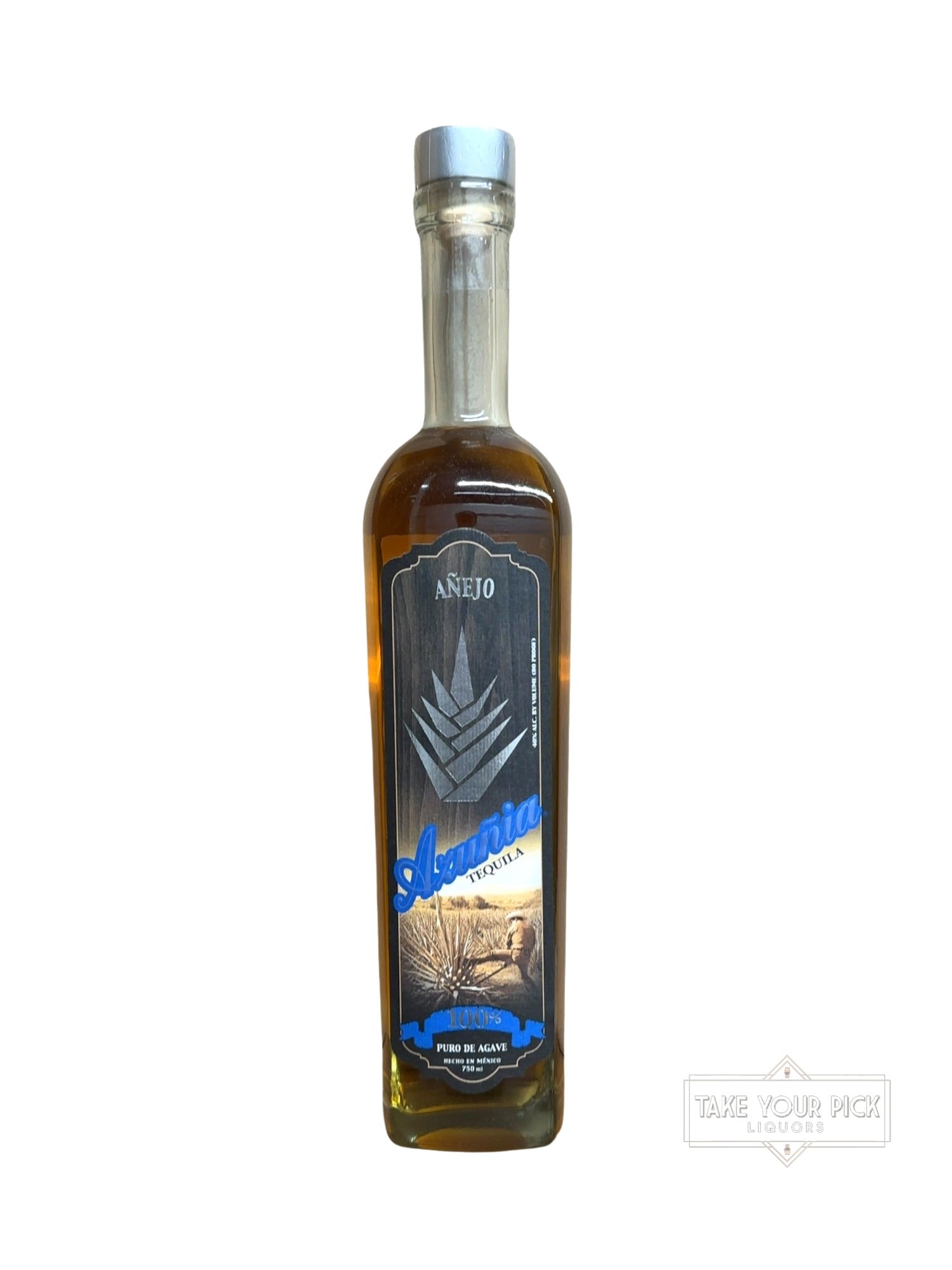 Azunia Acuña Tequila Añejo 80 Proof 750ml
