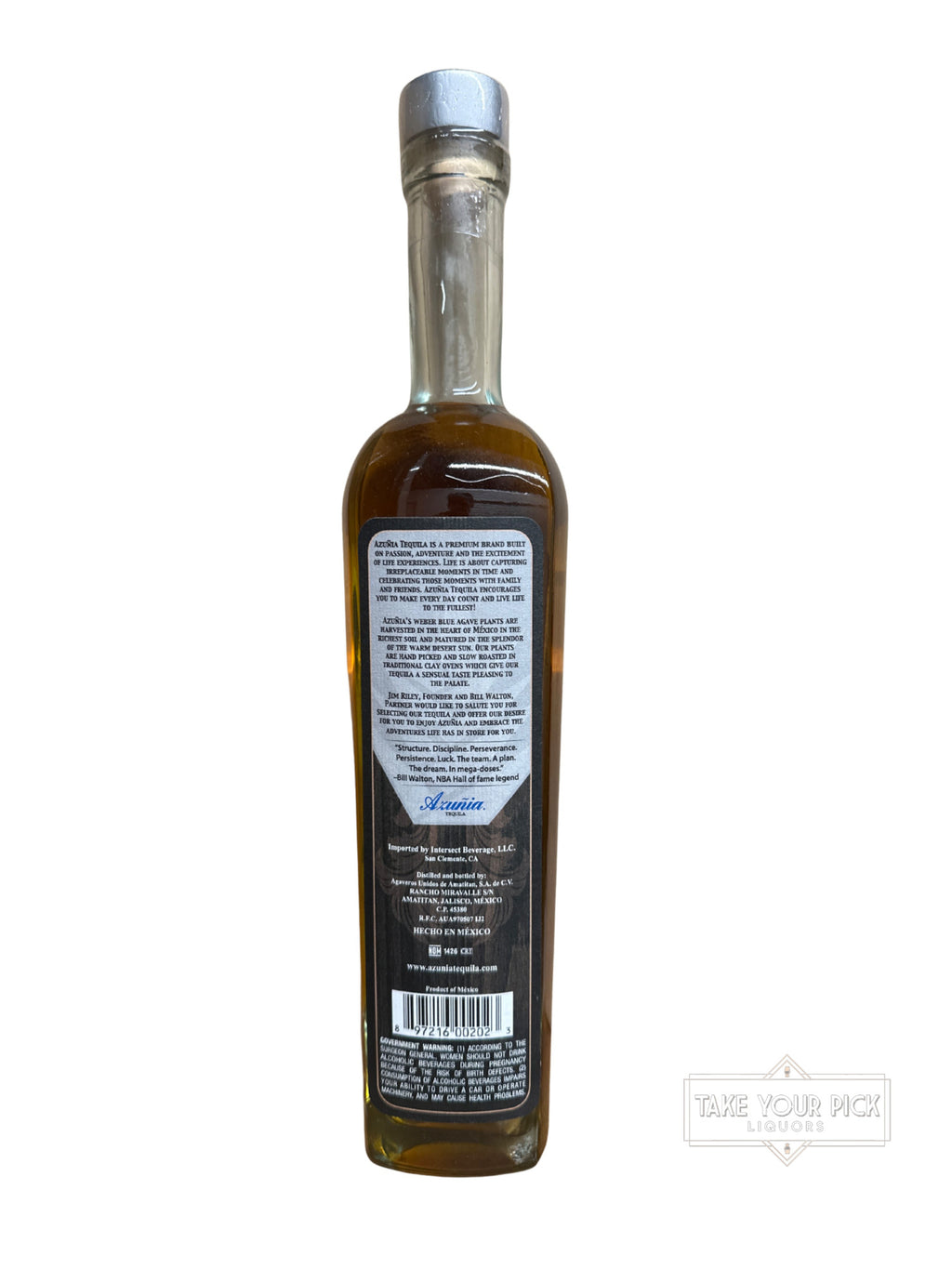 Azunia Acuña Tequila Añejo 80 Proof 750ml