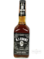 B.J. Evans 1989 (pre-fire) - 86 Proof - Bottle Front