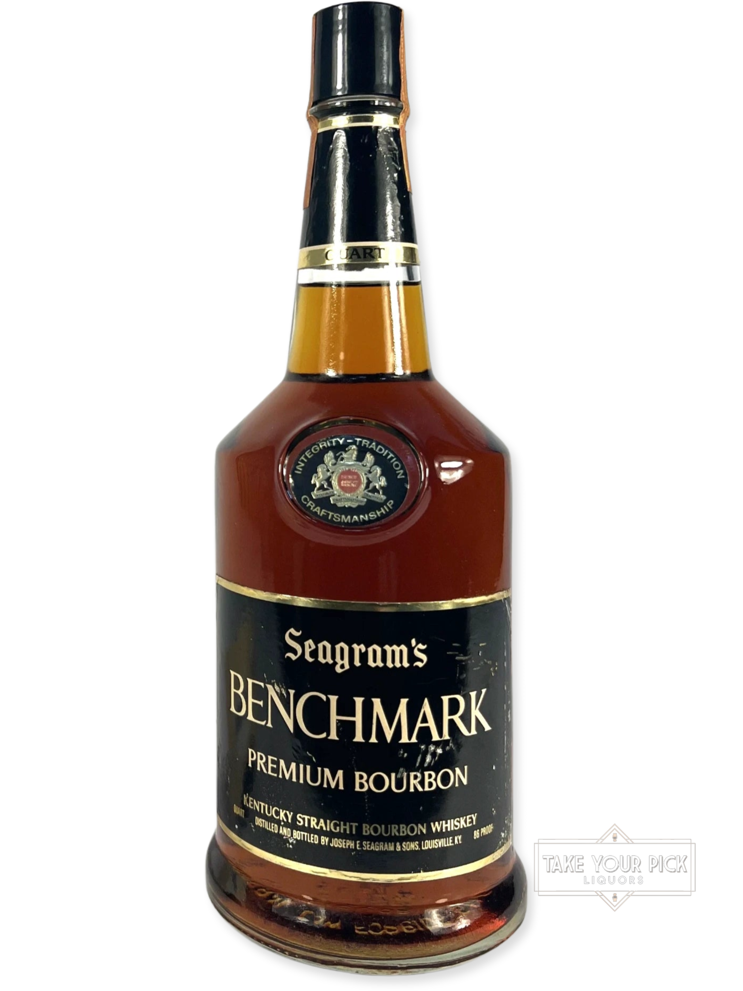 BENCHMARK PREMIUM BOURBON 1974 - 86 Proof - Bottle Front