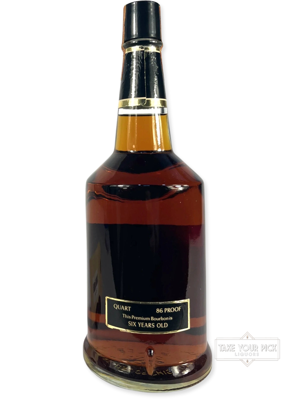 BENCHMARK PREMIUM BOURBON 1974 - 86 Proof - Bottle Back
