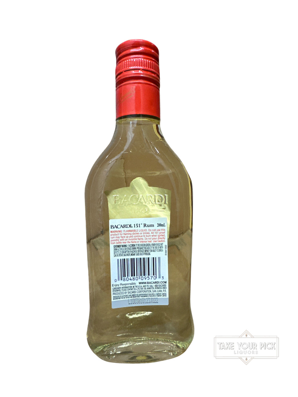 Bacardi 151 Proof 200ml