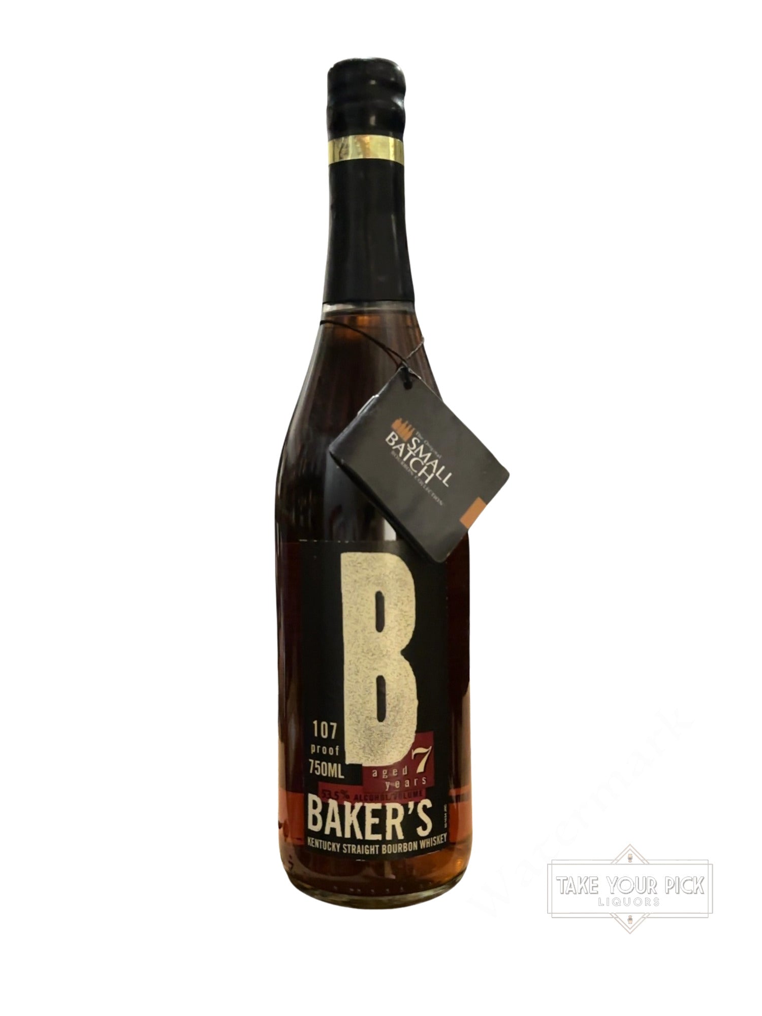 Baker's Kentucky Straight Bourbon Whiskey 107 Proof 750ml Batch B-90-001