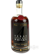Balcones 1 Texas Single Malt 2013 - 106 Proof - Bottle Front