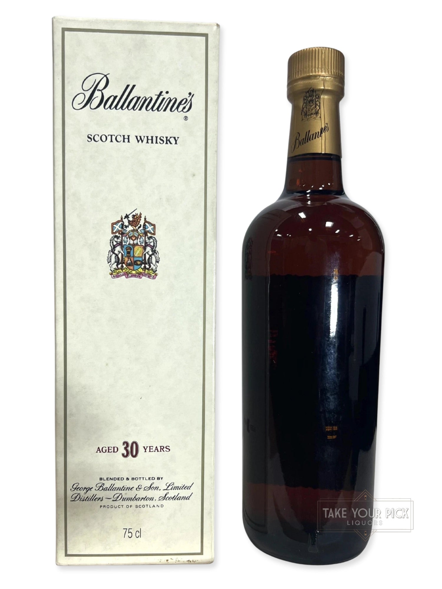 Ballantine's 30-year 1990's with box