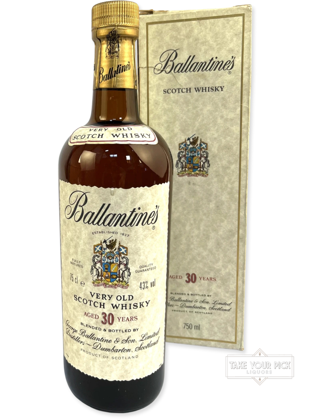 Ballantine's 30 Year 1990's