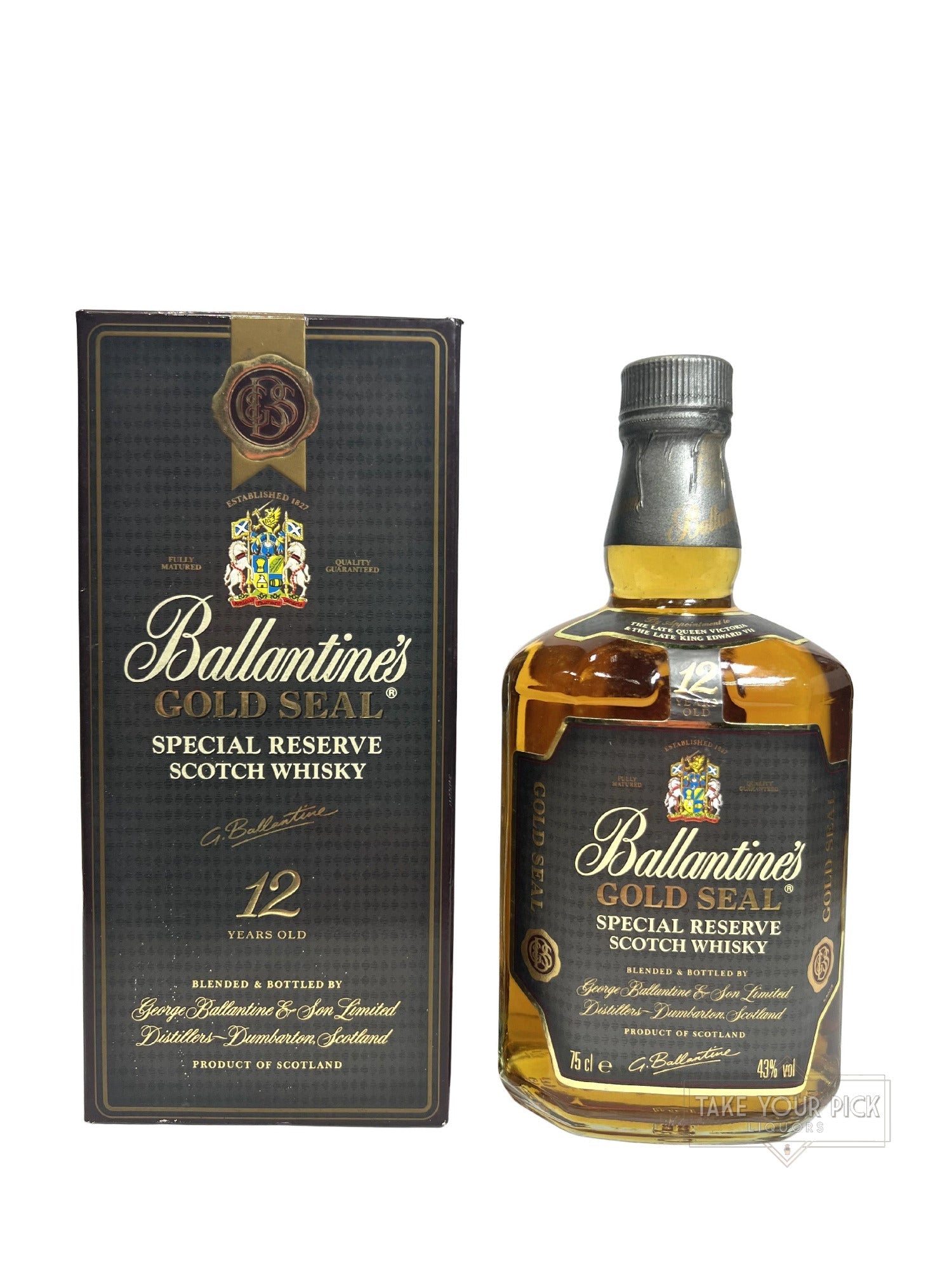 Ballantine's Gold Seal Special Reserve 12-year - 86 Proof
