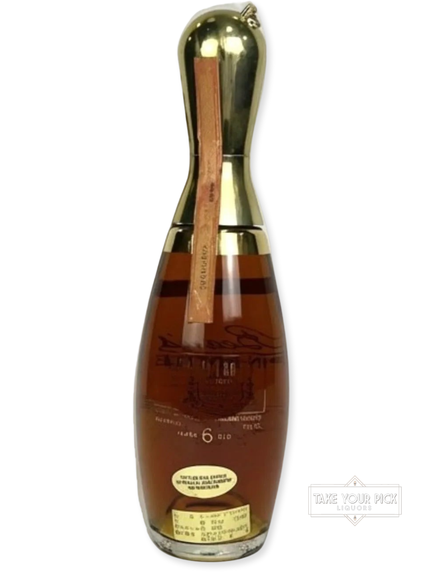 Beam's Pin Bottle 1978 - 86 Proof - Bottle Back